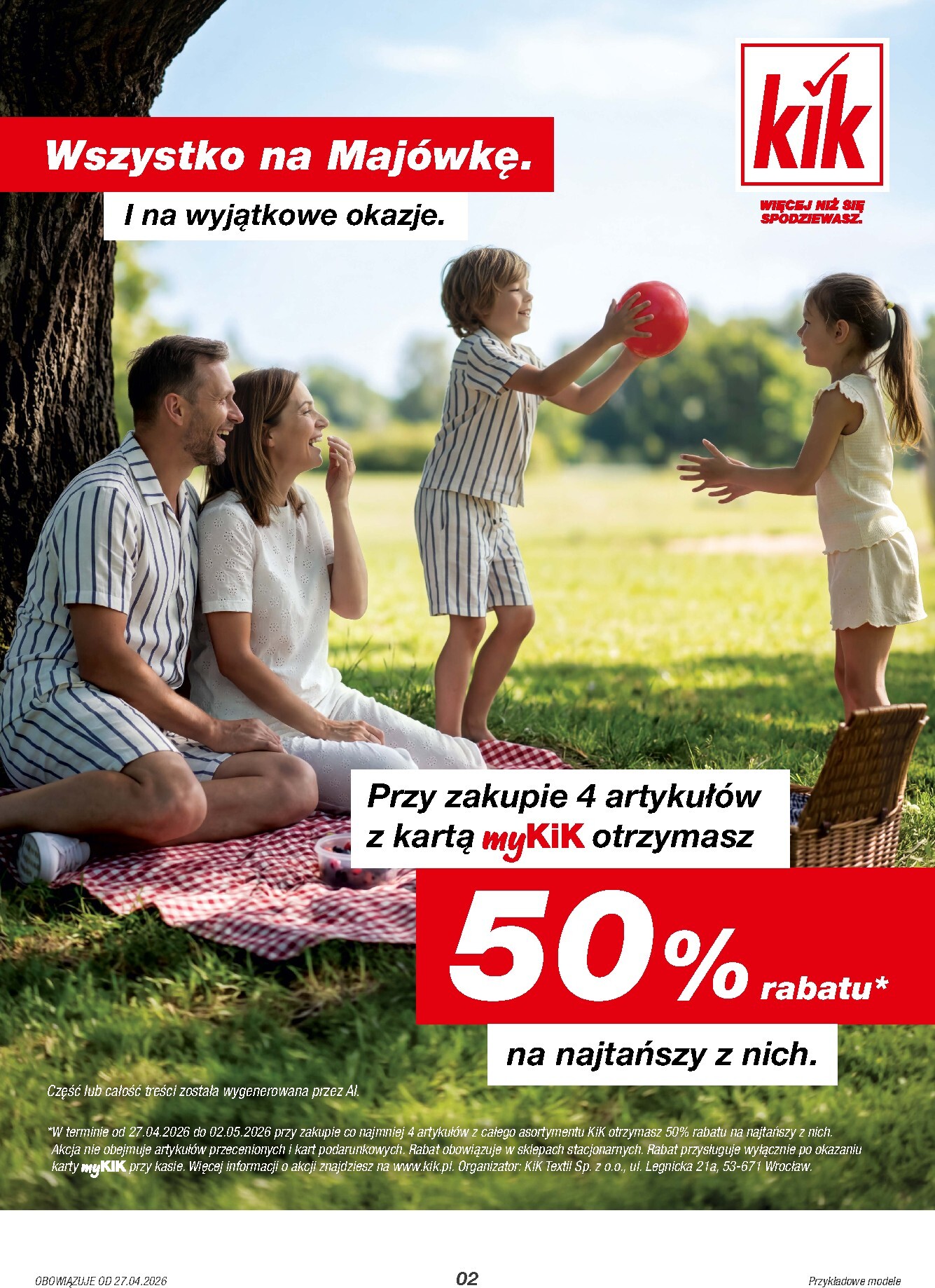 kik - Nowa gazetka KiK ważna od 27.04.2026 do 24.05.2026 - page: 2