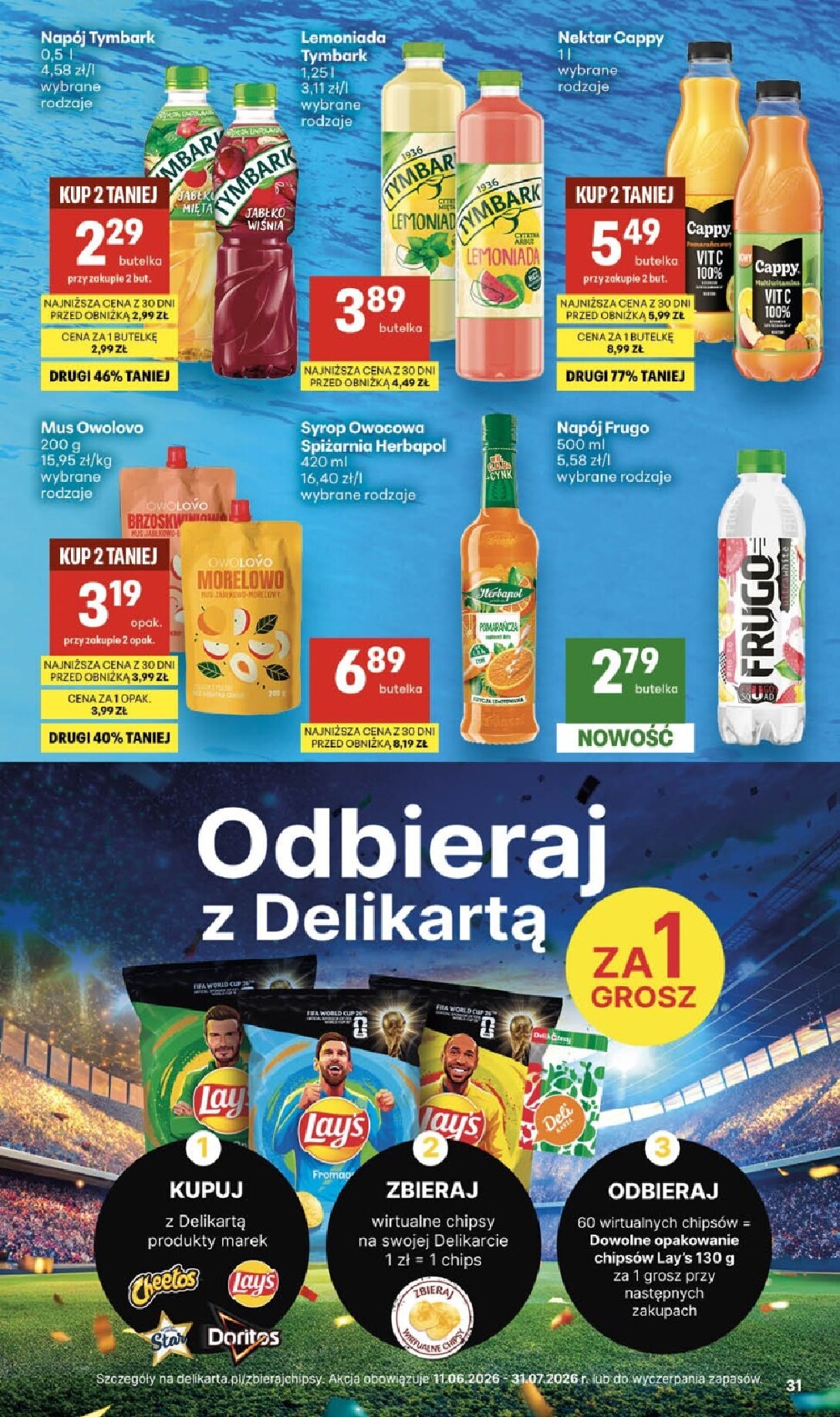 delikatesy-centrum - Nowa gazetka Delikatesy Centrum - Franczyza DC27 Czwartek ważna od 02.07.2026 do 08.07.2026 - page: 31
