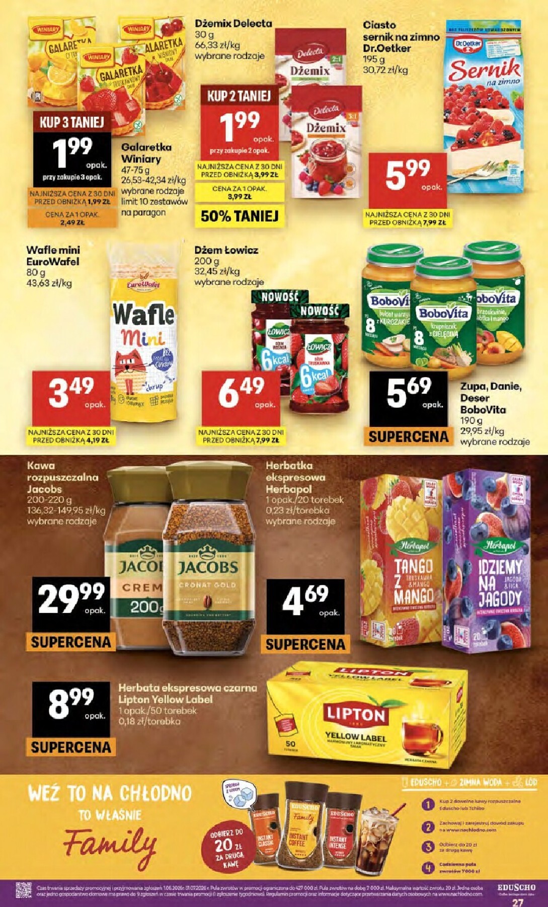 delikatesy-centrum - Aktualna gazetka Delikatesy Centrum - Franczyza DC29 Czwartek ważna od 16.07.2026 do 22.07.2026 - page: 27