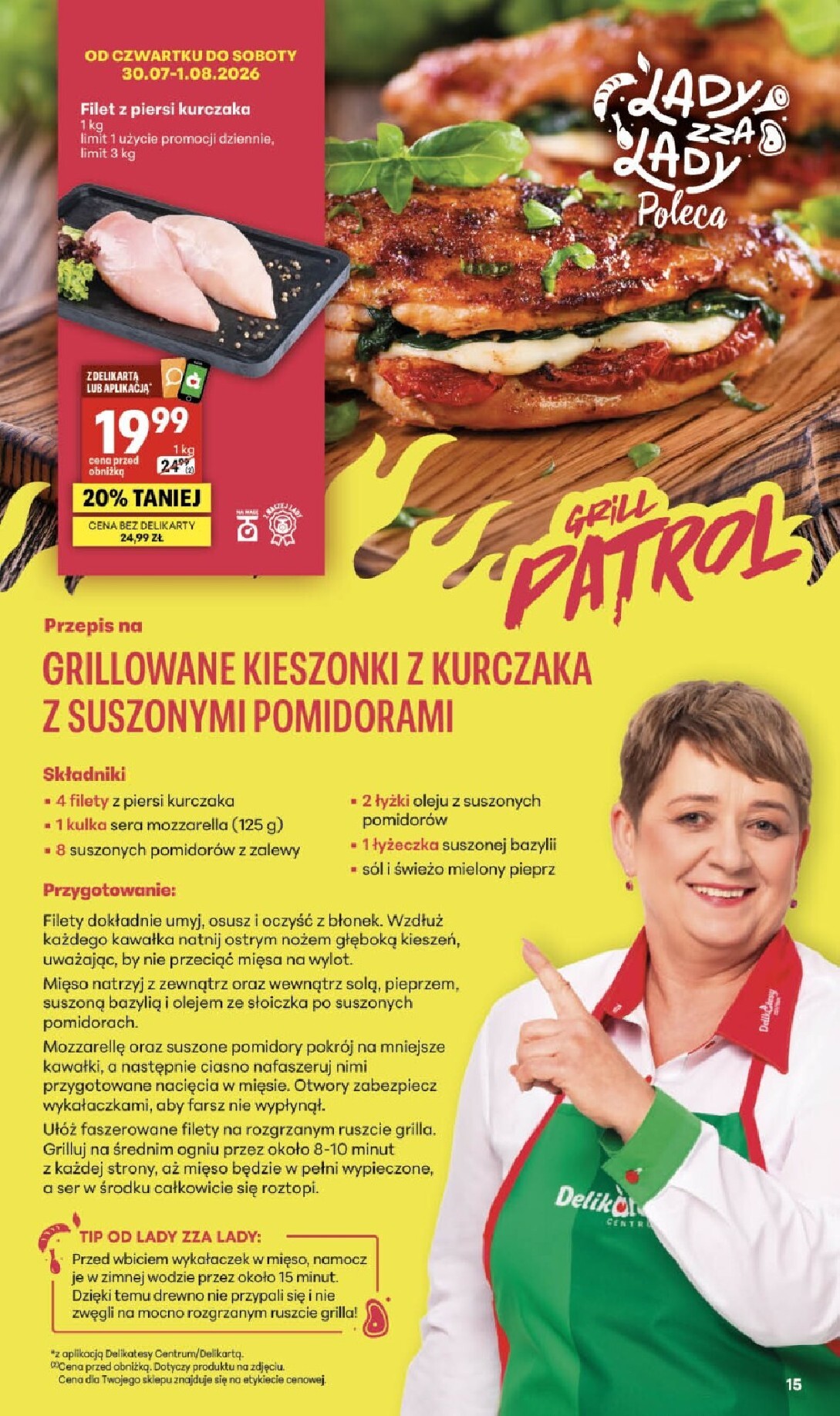 delikatesy-centrum - Nowa gazetka Delikatesy Centrum ważna od 30.07.2026 do 05.08.2026 - page: 15