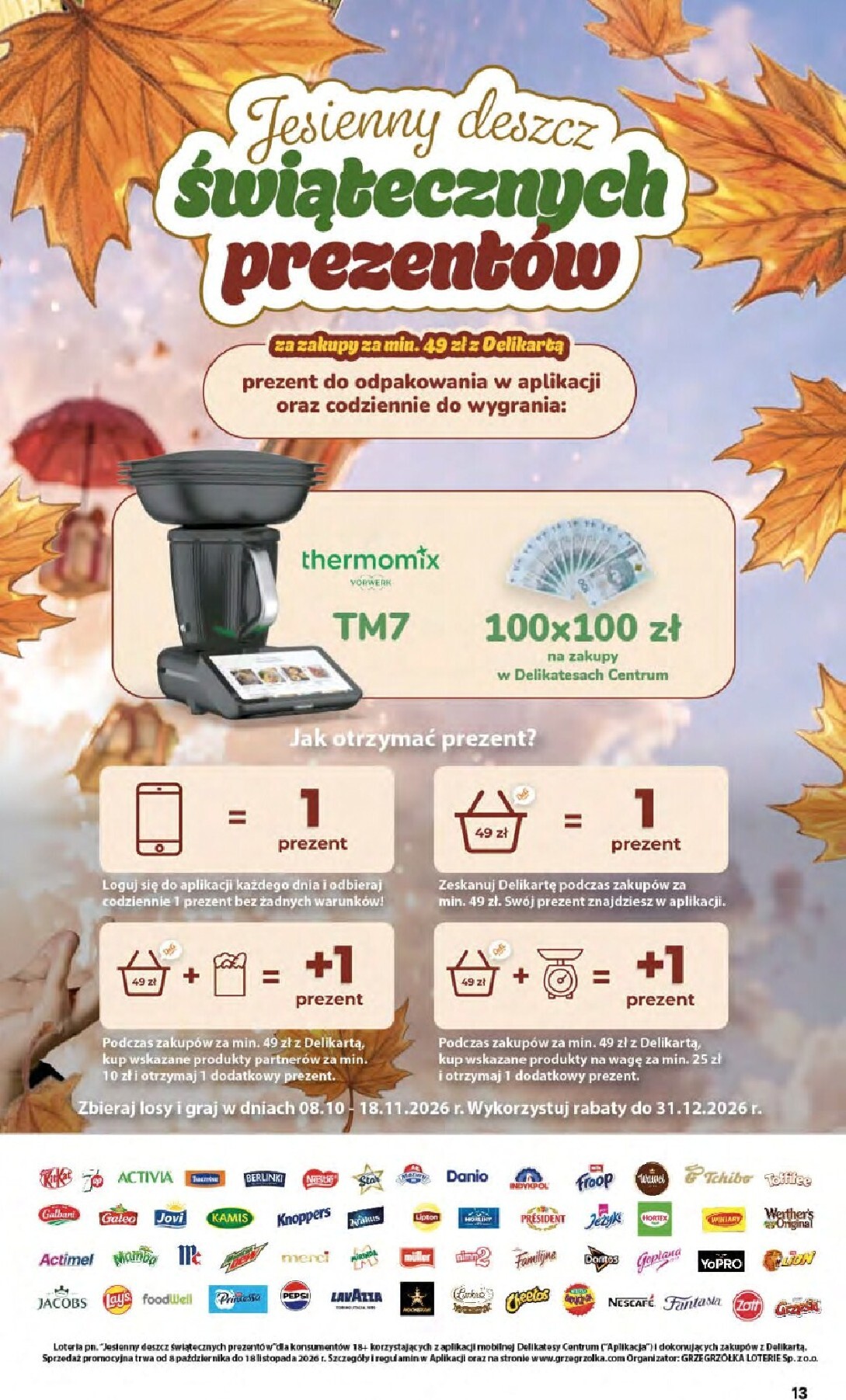 delikatesy-centrum - Aktualna gazetka Delikatesy Centrum ważna od 15.10.2026 do 21.10.2026 - page: 13