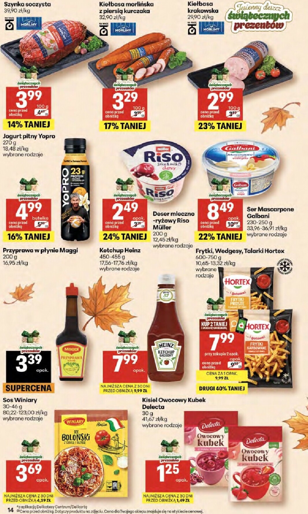 delikatesy-centrum - Aktualna gazetka Delikatesy Centrum ważna od 15.10.2026 do 21.10.2026 - page: 14