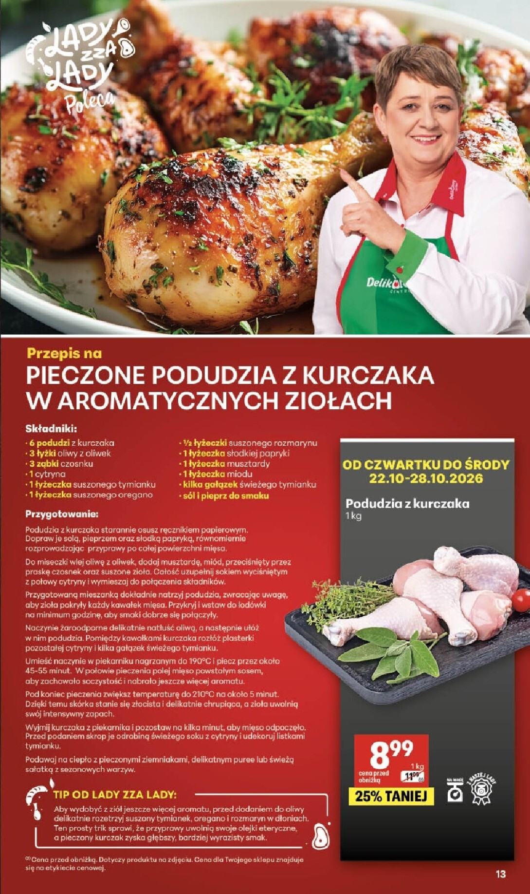 delikatesy-centrum - Nowa gazetka Delikatesy Centrum ważna od 22.10.2026 do 28.10.2026 - page: 13