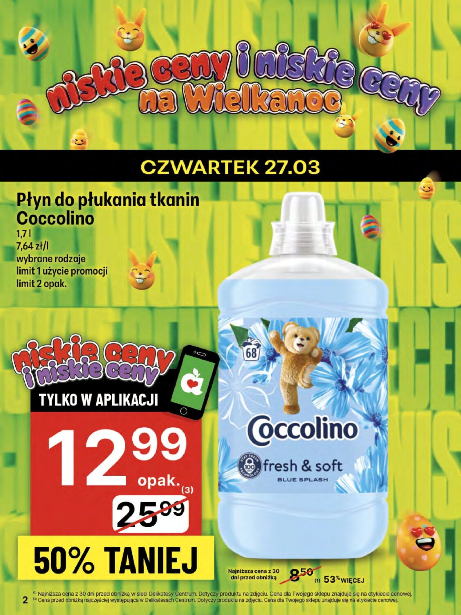 delikatesy-centrum - Delikatesy Centrum gazetka ważna od 27.03. - 02.04. - page: 2 delikatesy-centrum - Delikatesy Centrum gazetka ważna od 27.03. - 02.04. - page: 2