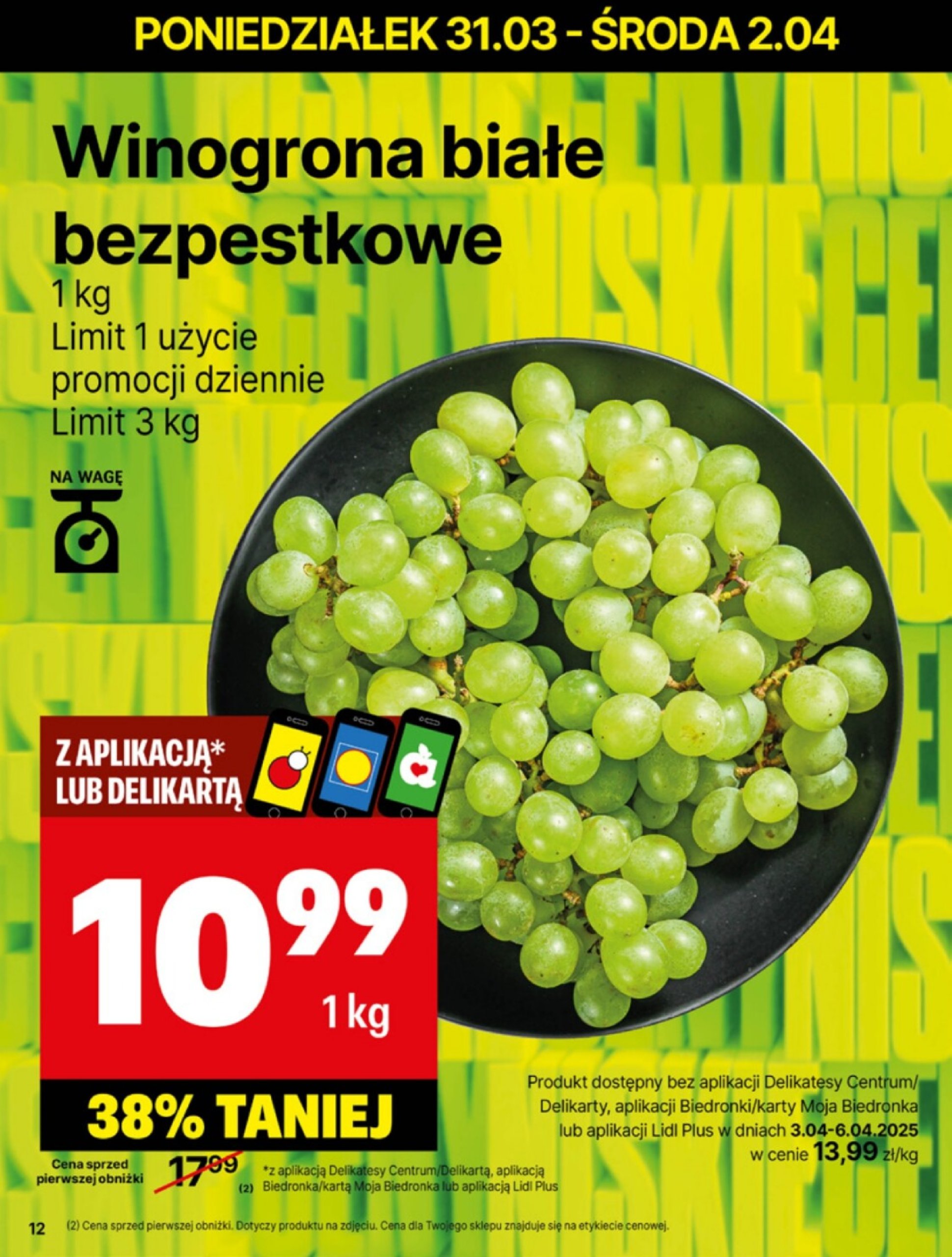 delikatesy-centrum - Delikatesy Centrum gazetka ważna od 31.03. - 06.04. - page: 12 delikatesy-centrum - Delikatesy Centrum gazetka ważna od 31.03. - 06.04. - page: 12