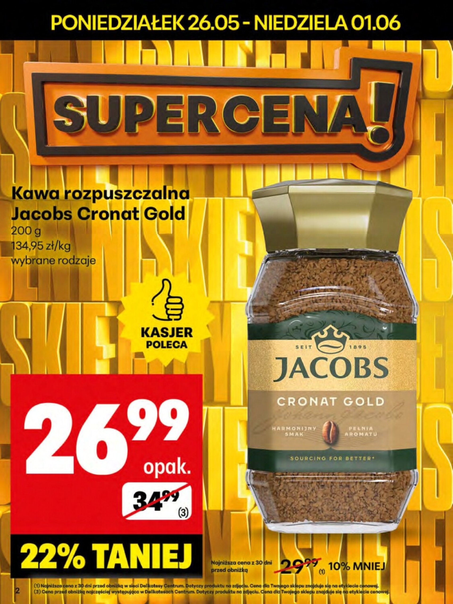 delikatesy-centrum - Delikatesy Centrum gazetka ważna od 26.05. - 01.06. - page: 2 delikatesy-centrum - Delikatesy Centrum gazetka ważna od 26.05. - 01.06. - page: 2