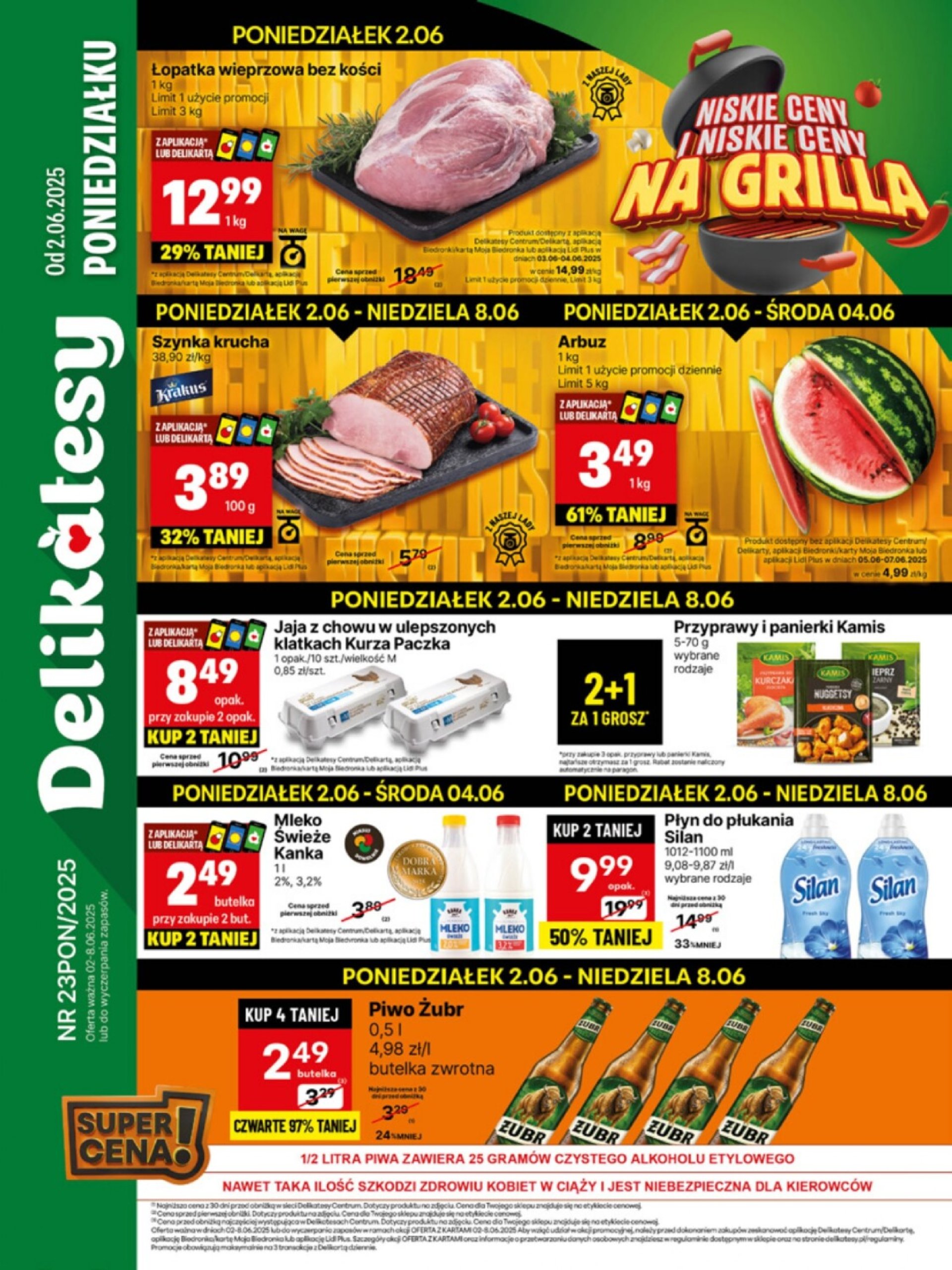 delikatesy-centrum - Delikatesy Centrum gazetka ważna od 02.06. - 08.06.