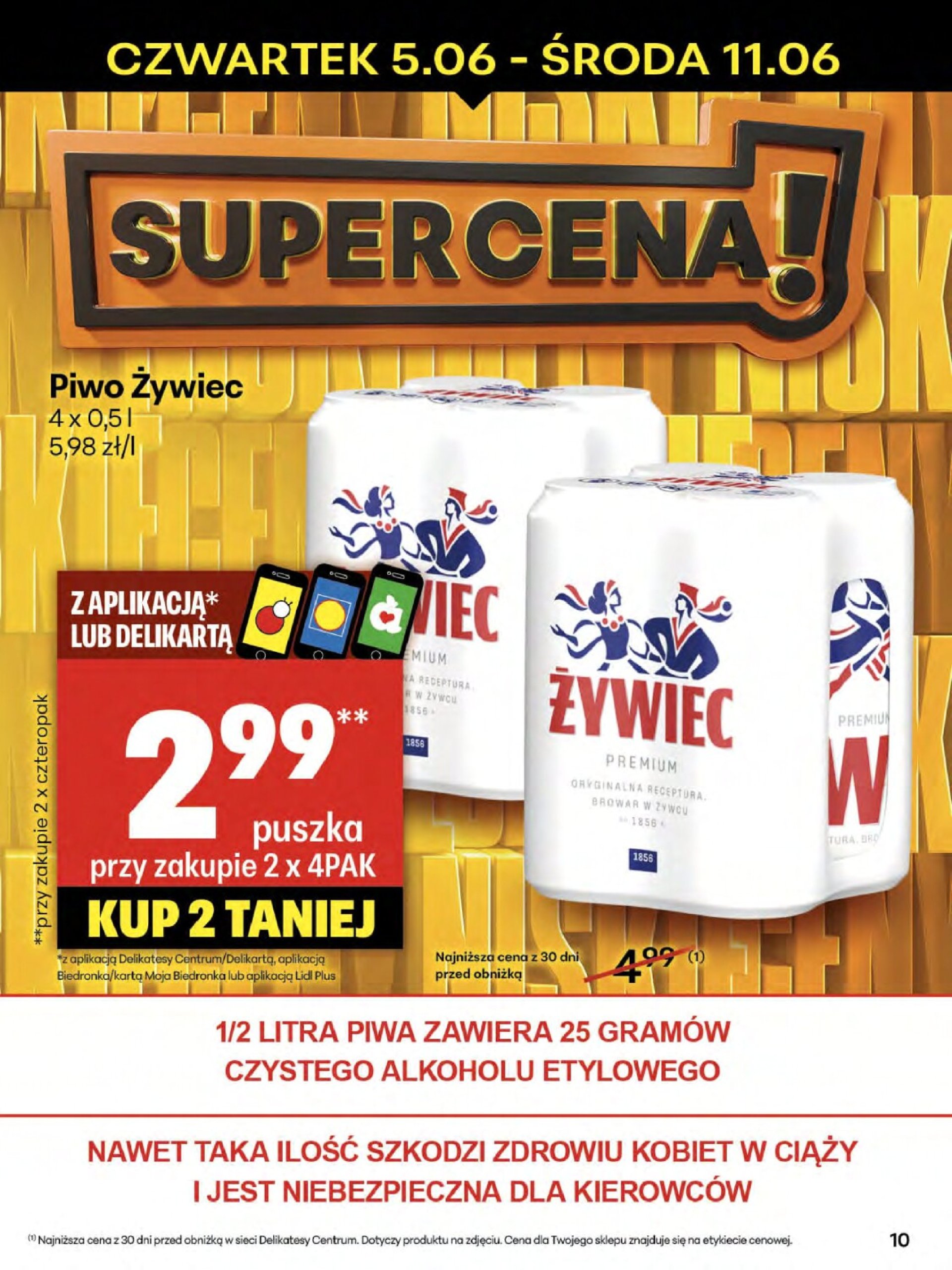delikatesy-centrum - Gazetka Delikatesy Centrum ważna od 05.06. - 11.06. - page: 10 delikatesy-centrum - Gazetka Delikatesy Centrum ważna od 05.06. - 11.06. - page: 10