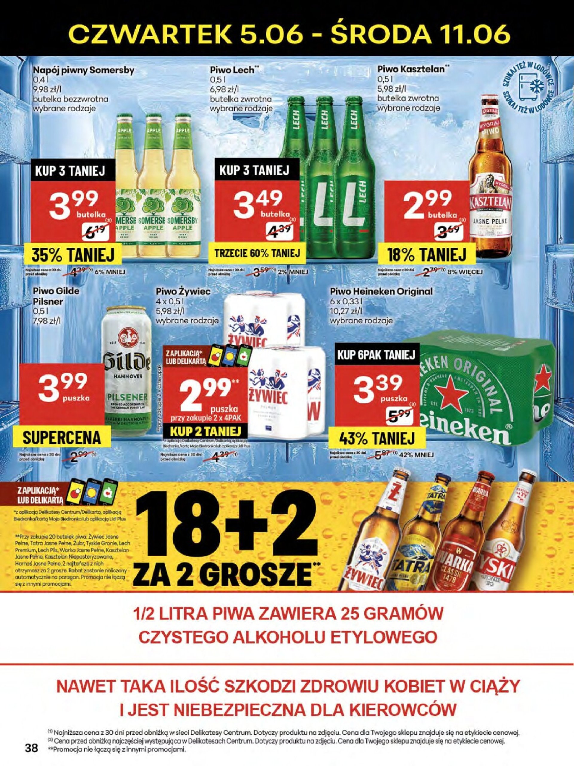 delikatesy-centrum - Gazetka Delikatesy Centrum ważna od 05.06. - 11.06. - page: 38 delikatesy-centrum - Gazetka Delikatesy Centrum ważna od 05.06. - 11.06. - page: 38