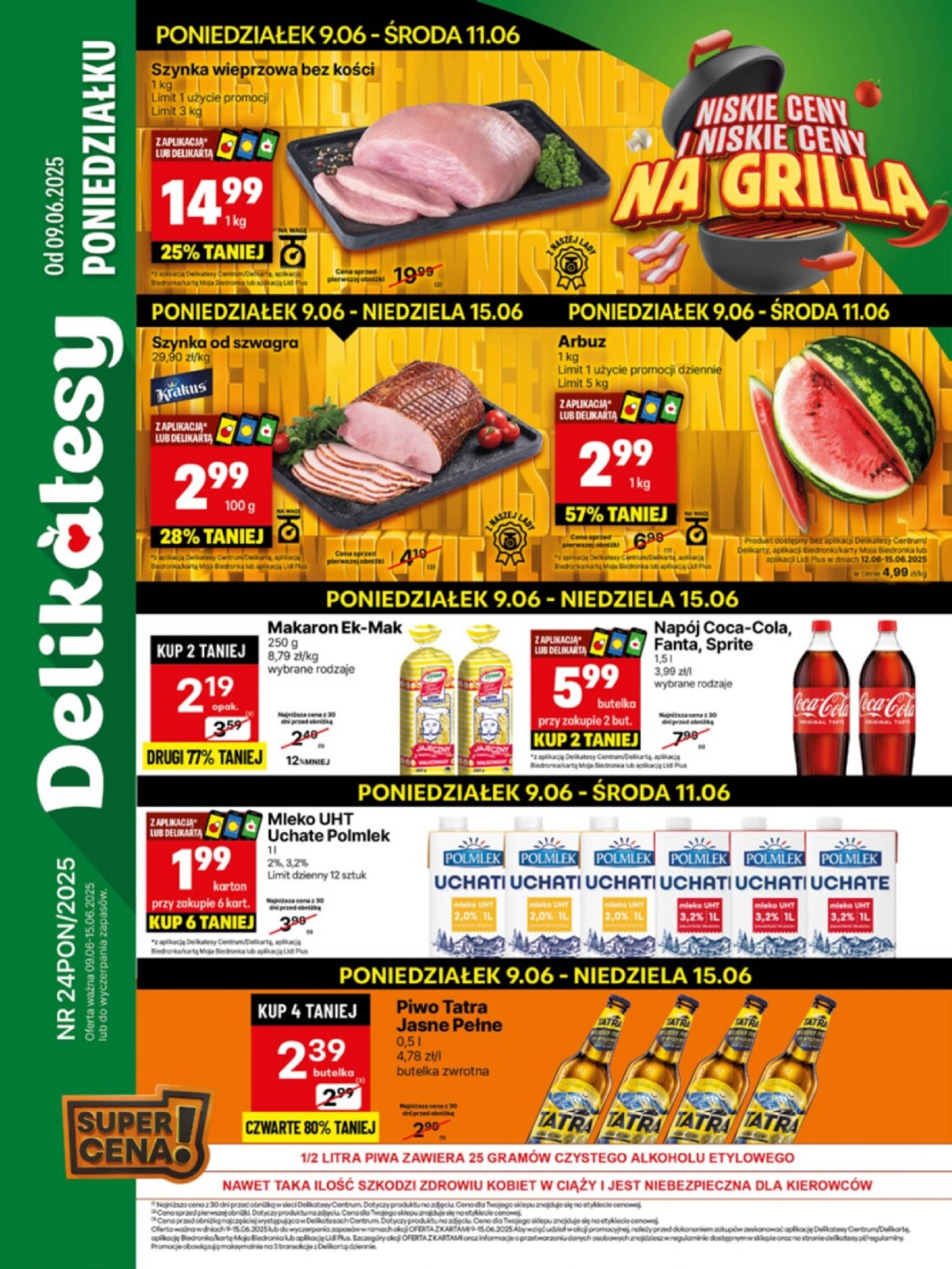 delikatesy-centrum - Gazetka Delikatesy Centrum ważna od 09.06. - 15.06. - page: 1 delikatesy-centrum - Gazetka Delikatesy Centrum ważna od 09.06. - 15.06. - page: 1