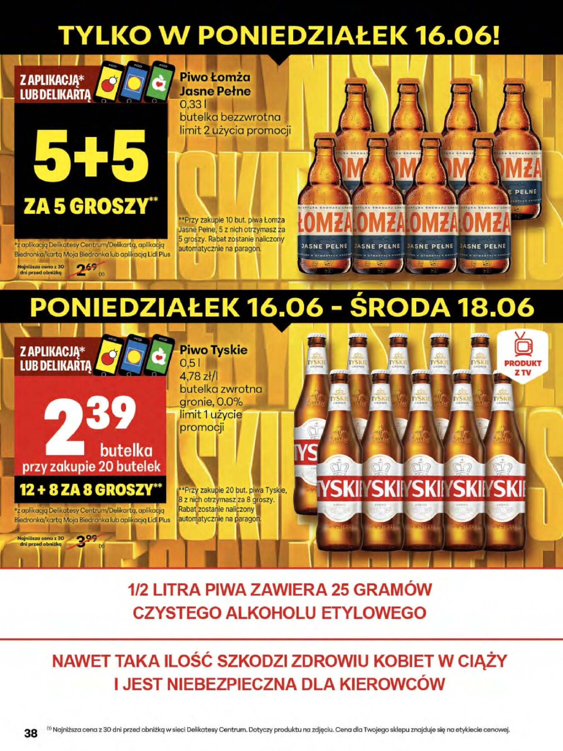 delikatesy-centrum - Gazetka Delikatesy Centrum ważna od 12.06. - 18.06. - page: 38