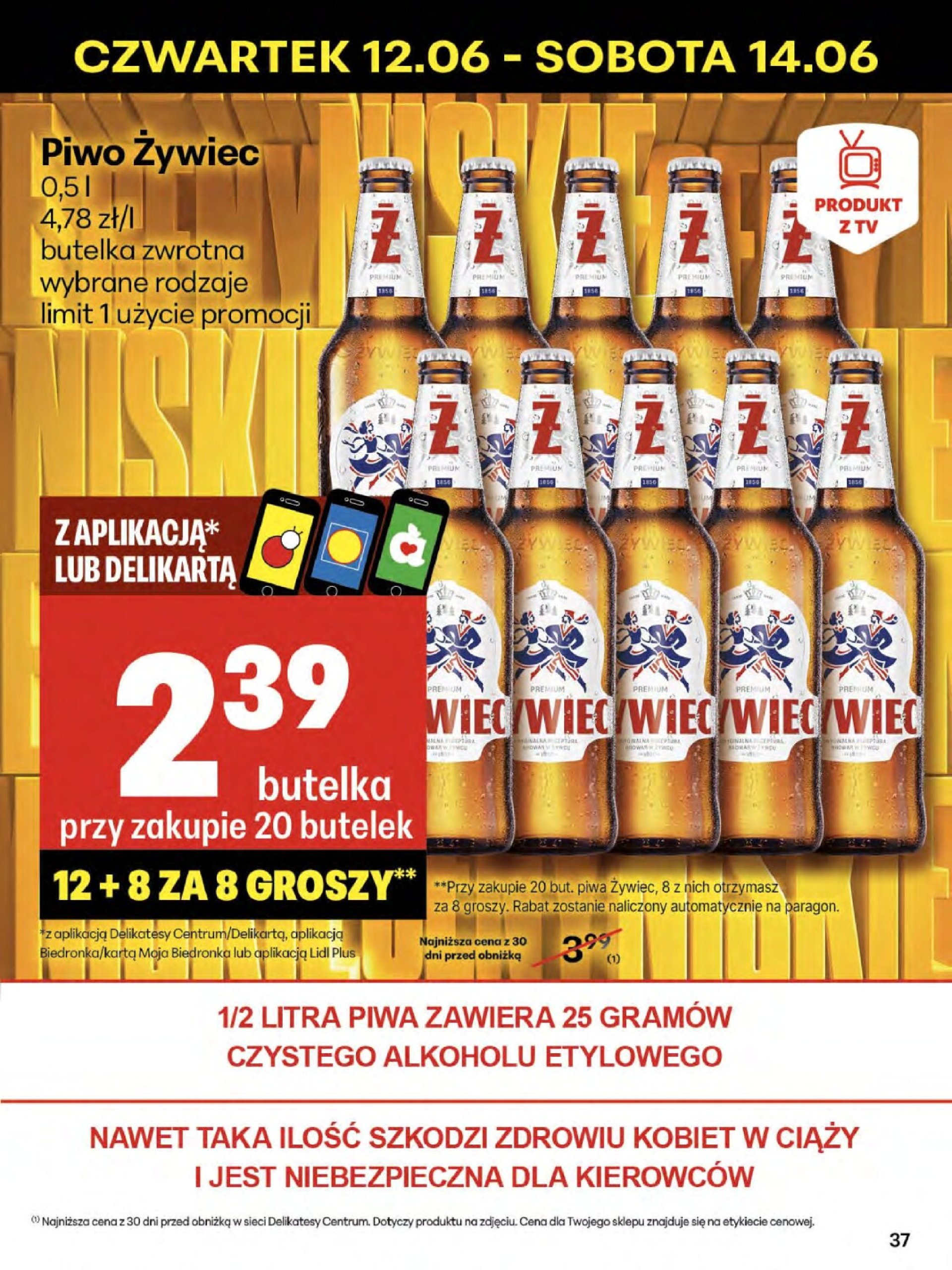 delikatesy-centrum - Gazetka Delikatesy Centrum ważna od 12.06. - 18.06. - page: 37