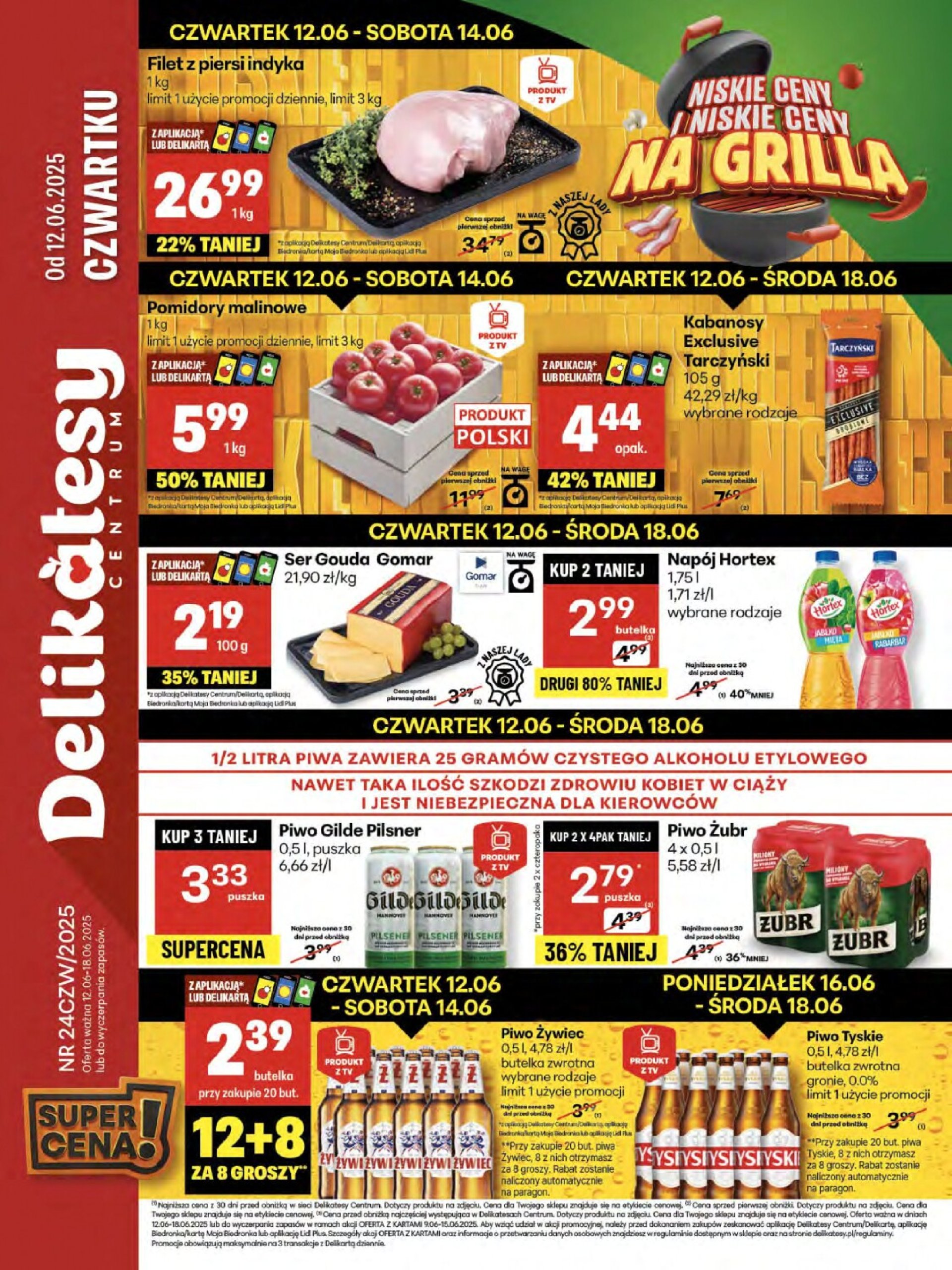 delikatesy-centrum - Gazetka Delikatesy Centrum ważna od 12.06. - 18.06.