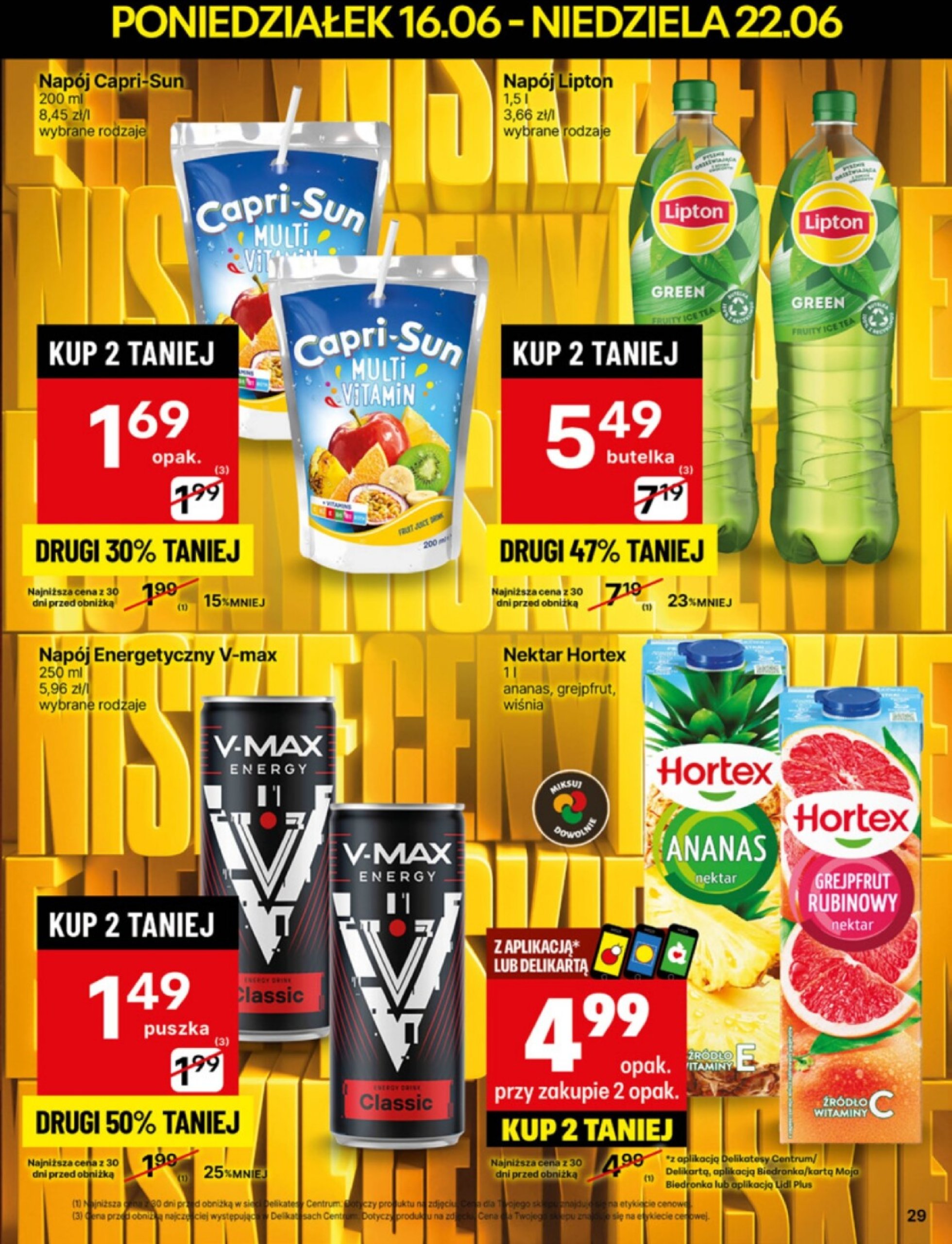 delikatesy-centrum - Gazetka Delikatesy Centrum ważna od 16.06. - 22.06. - page: 29 delikatesy-centrum - Gazetka Delikatesy Centrum ważna od 16.06. - 22.06. - page: 29