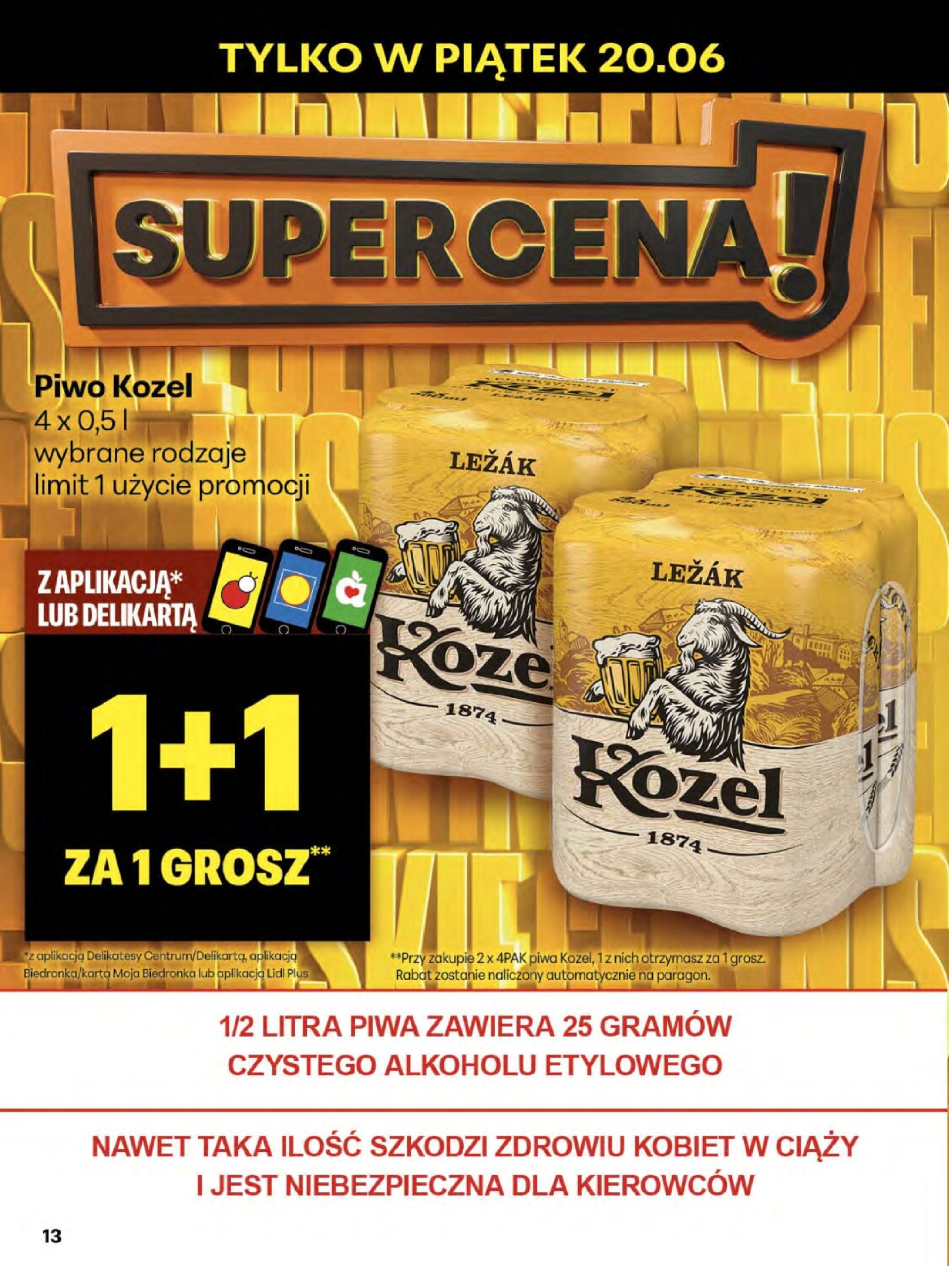 delikatesy-centrum - Gazetka Delikatesy Centrum ważna od 19.06. - 25.06. - page: 13 delikatesy-centrum - Gazetka Delikatesy Centrum ważna od 19.06. - 25.06. - page: 13