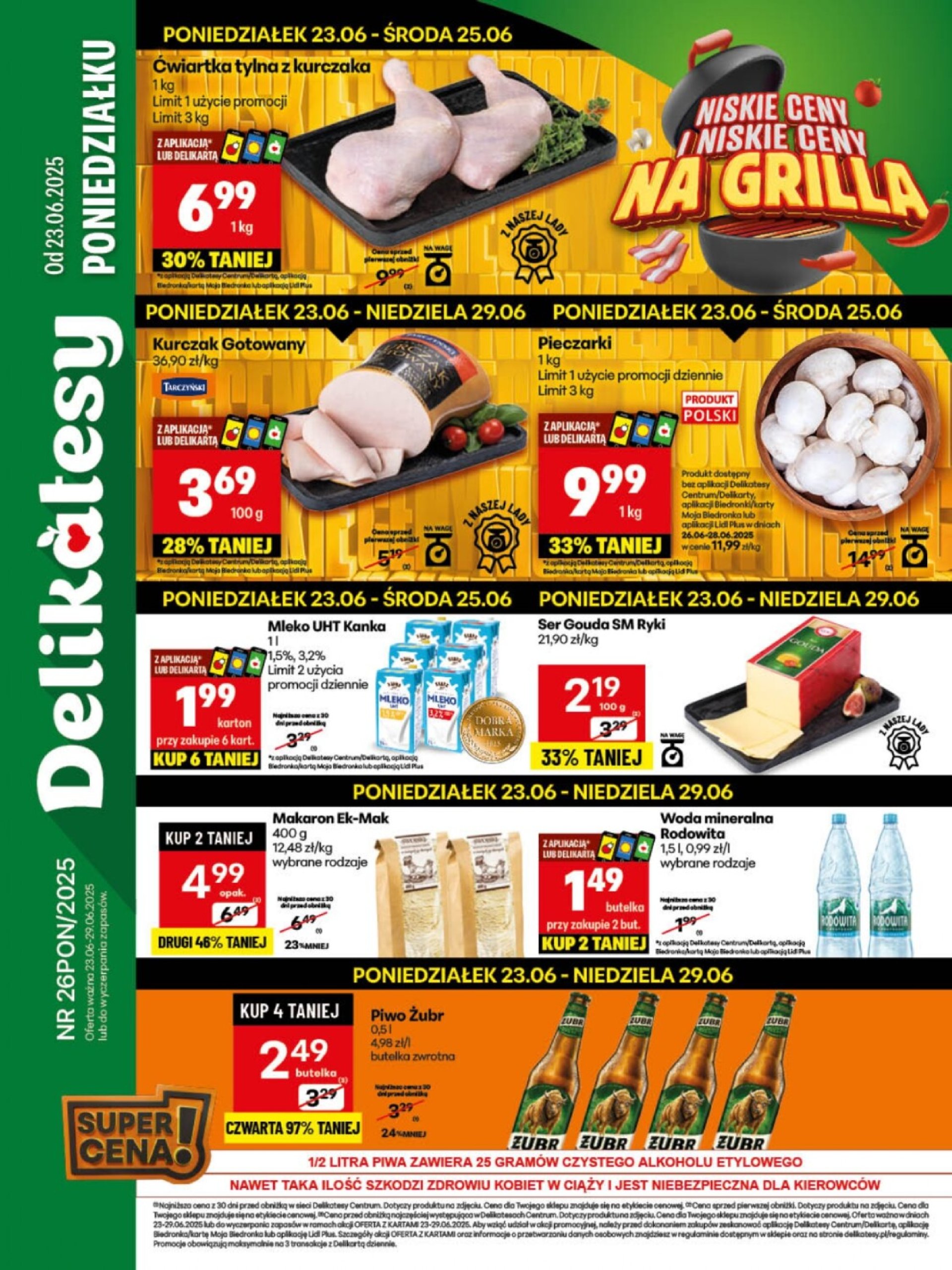 delikatesy-centrum - Gazetka Delikatesy Centrum ważna od 23.06. - 29.06.