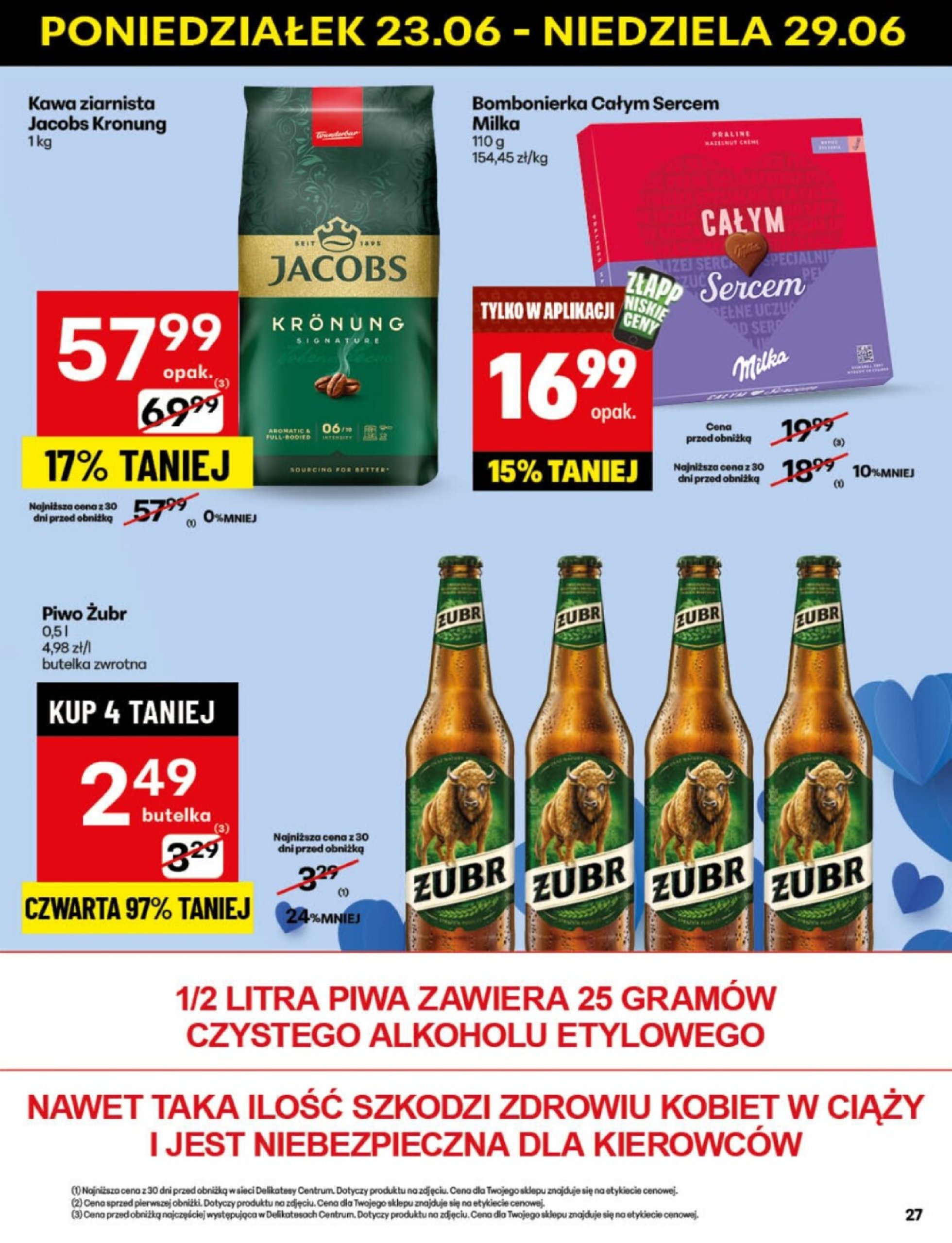 delikatesy-centrum - Gazetka Delikatesy Centrum ważna od 23.06. - 29.06. - page: 27 delikatesy-centrum - Gazetka Delikatesy Centrum ważna od 23.06. - 29.06. - page: 27