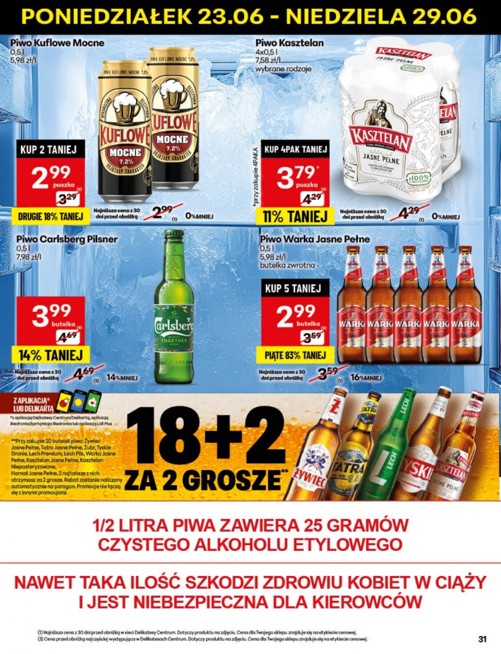 delikatesy-centrum - Gazetka Delikatesy Centrum ważna od 23.06. - 29.06. - page: 31 delikatesy-centrum - Gazetka Delikatesy Centrum ważna od 23.06. - 29.06. - page: 31