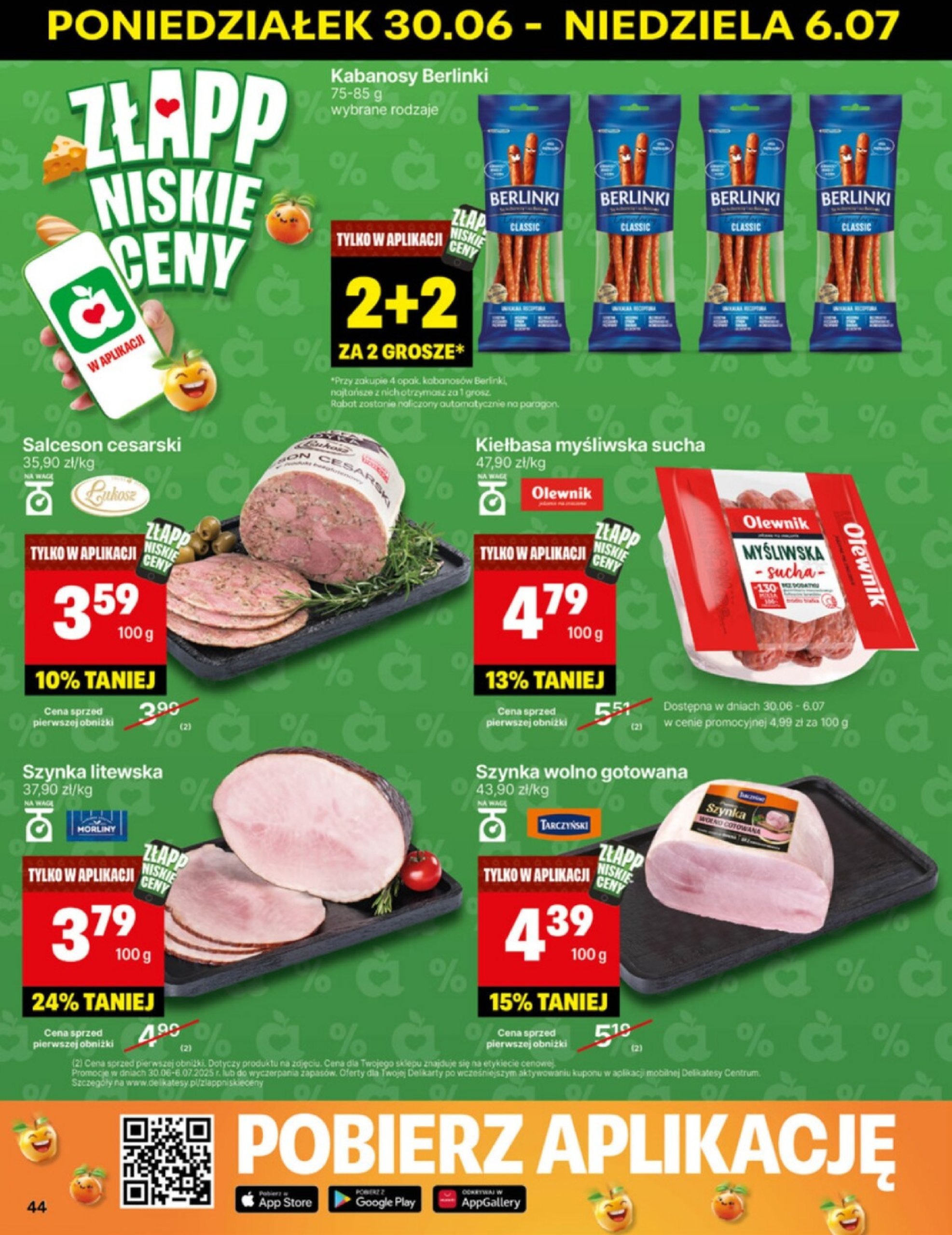 delikatesy-centrum - Gazetka Delikatesy Centrum ważna od 30.06. - 06.07. - page: 44 delikatesy-centrum - Gazetka Delikatesy Centrum ważna od 30.06. - 06.07. - page: 44