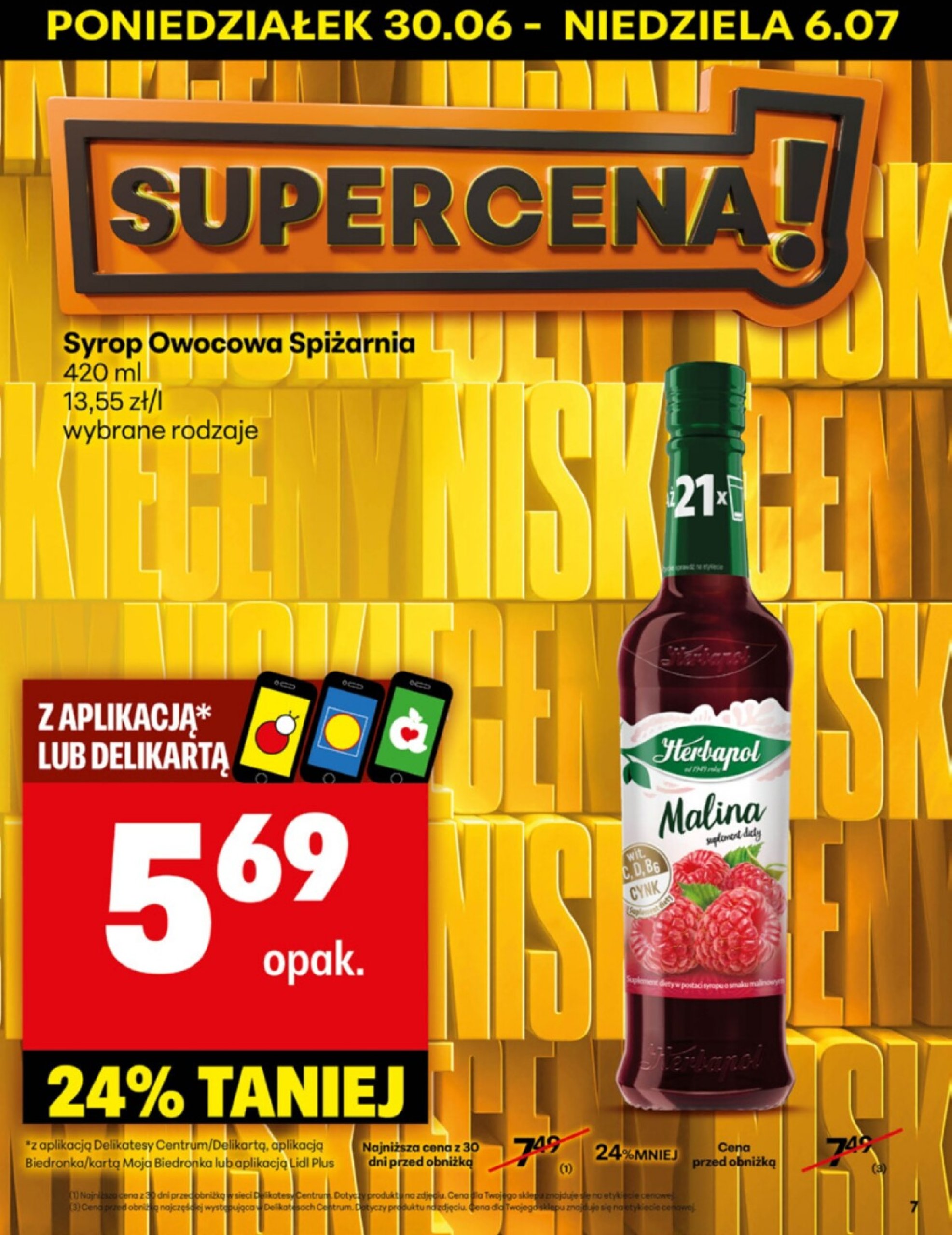 delikatesy-centrum - Gazetka Delikatesy Centrum ważna od 30.06. - 06.07. - page: 7 delikatesy-centrum - Gazetka Delikatesy Centrum ważna od 30.06. - 06.07. - page: 7
