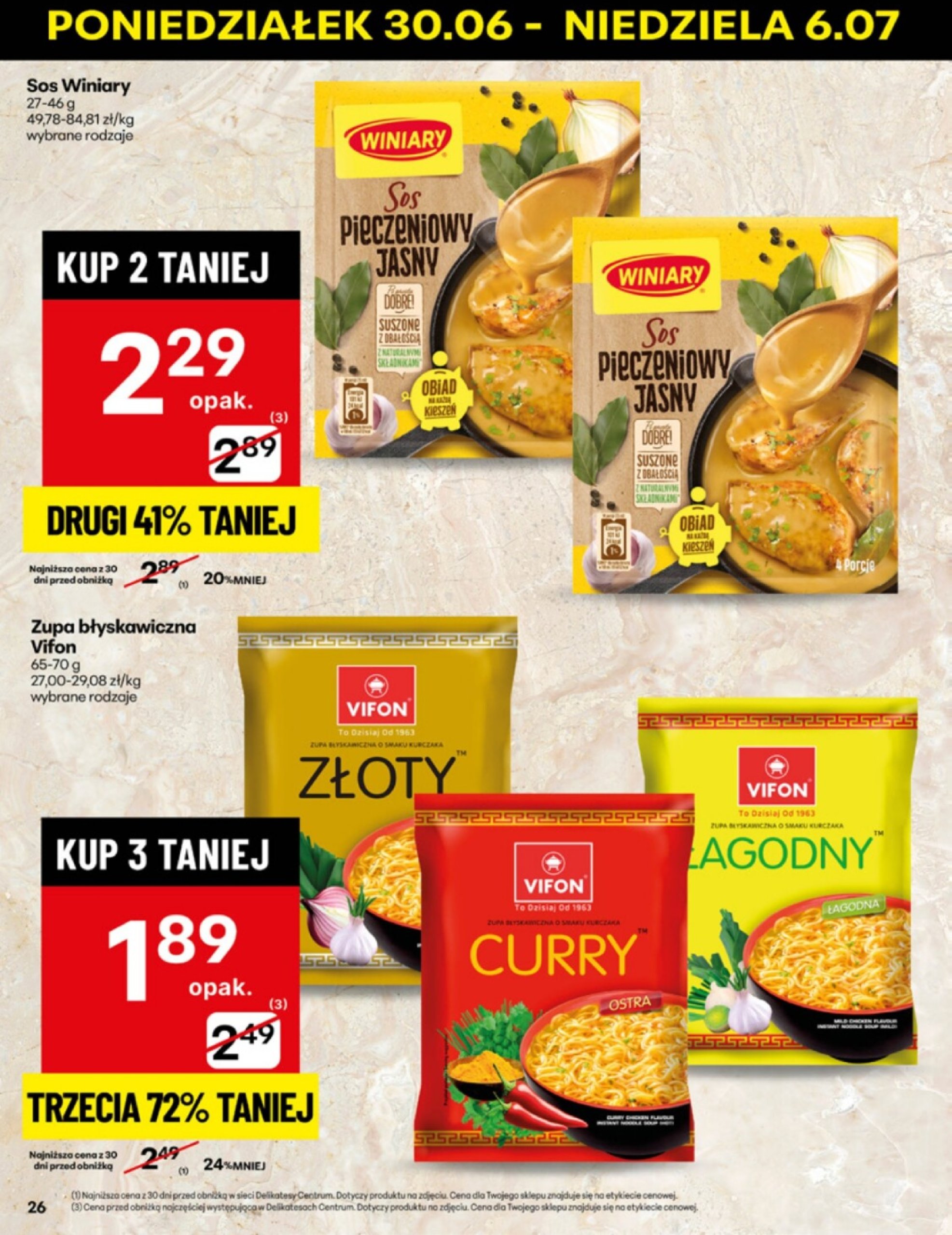 delikatesy-centrum - Gazetka Delikatesy Centrum ważna od 30.06. - 06.07. - page: 26 delikatesy-centrum - Gazetka Delikatesy Centrum ważna od 30.06. - 06.07. - page: 26