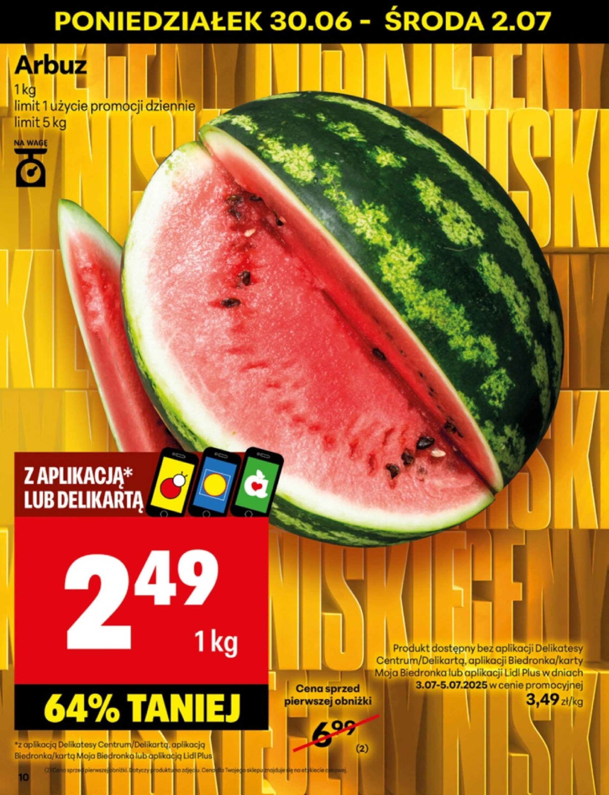 delikatesy-centrum - Gazetka Delikatesy Centrum ważna od 30.06. - 06.07. - page: 10 delikatesy-centrum - Gazetka Delikatesy Centrum ważna od 30.06. - 06.07. - page: 10