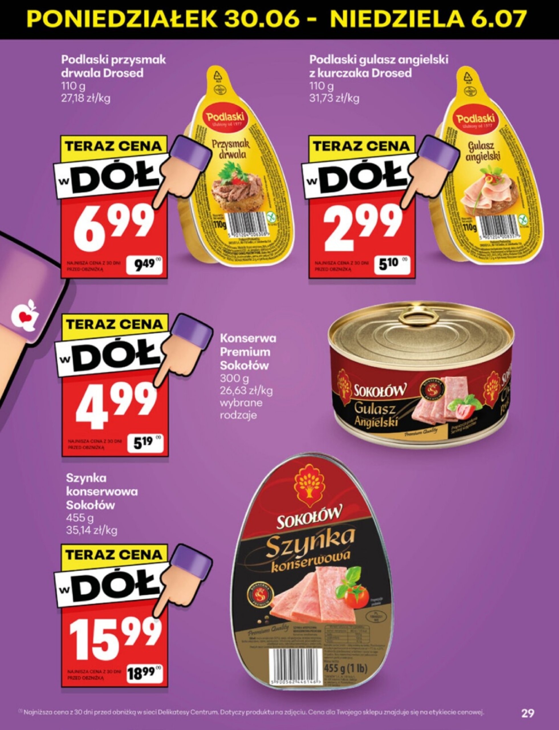 delikatesy-centrum - Gazetka Delikatesy Centrum ważna od 30.06. - 06.07. - page: 29 delikatesy-centrum - Gazetka Delikatesy Centrum ważna od 30.06. - 06.07. - page: 29