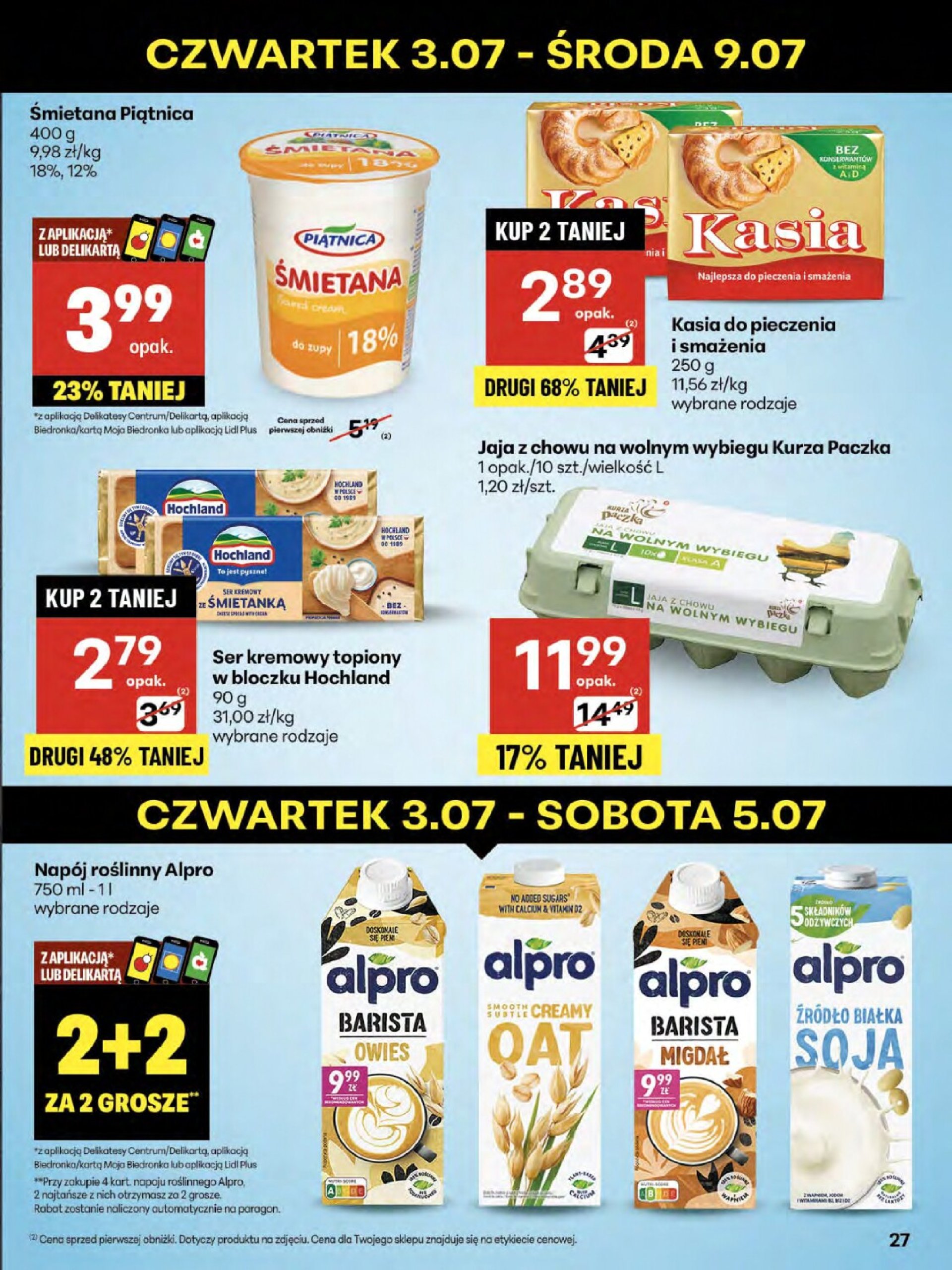 delikatesy-centrum - Gazetka Delikatesy Centrum ważna od 03.07. - 09.07. - page: 27 delikatesy-centrum - Gazetka Delikatesy Centrum ważna od 03.07. - 09.07. - page: 27