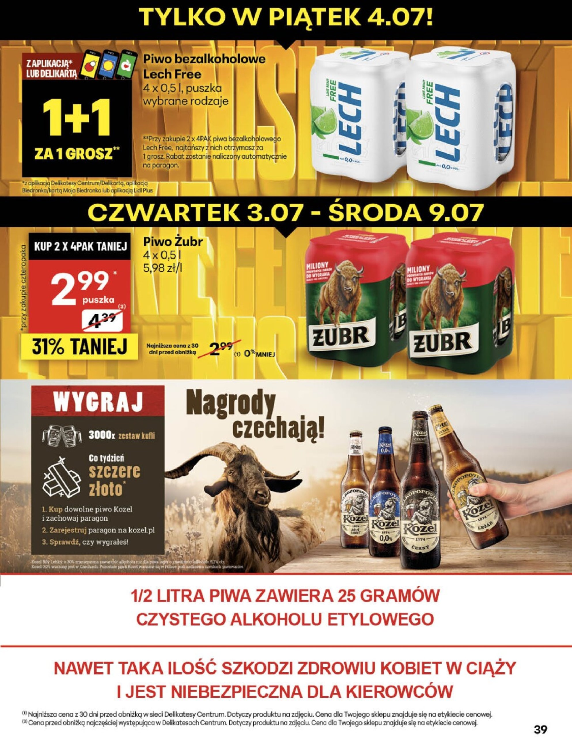 delikatesy-centrum - Gazetka Delikatesy Centrum ważna od 03.07. - 09.07. - page: 39 delikatesy-centrum - Gazetka Delikatesy Centrum ważna od 03.07. - 09.07. - page: 39