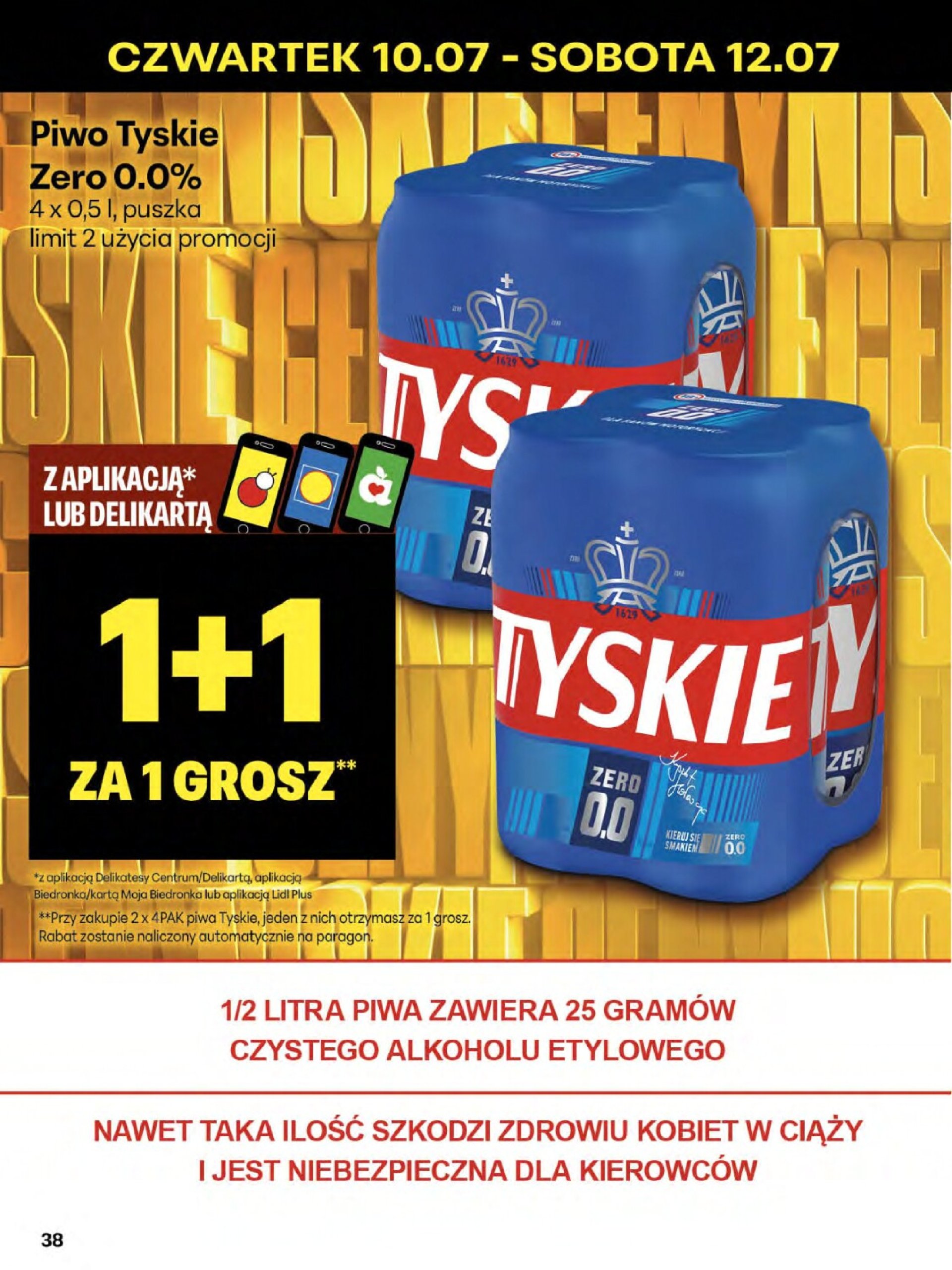 delikatesy-centrum - Gazetka Delikatesy Centrum ważna od 10.07. - 16.07. - page: 38