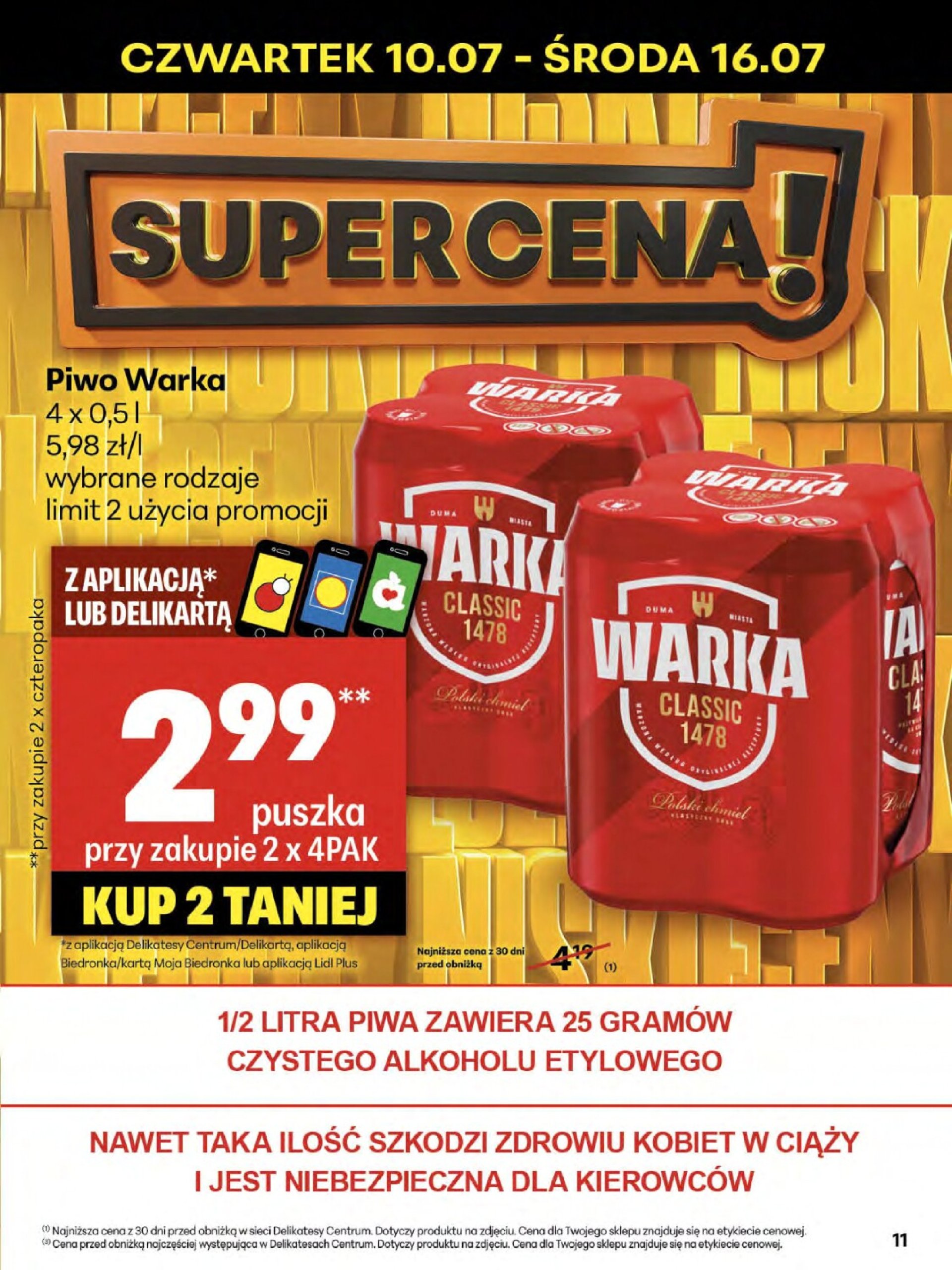 delikatesy-centrum - Gazetka Delikatesy Centrum ważna od 10.07. - 16.07. - page: 11