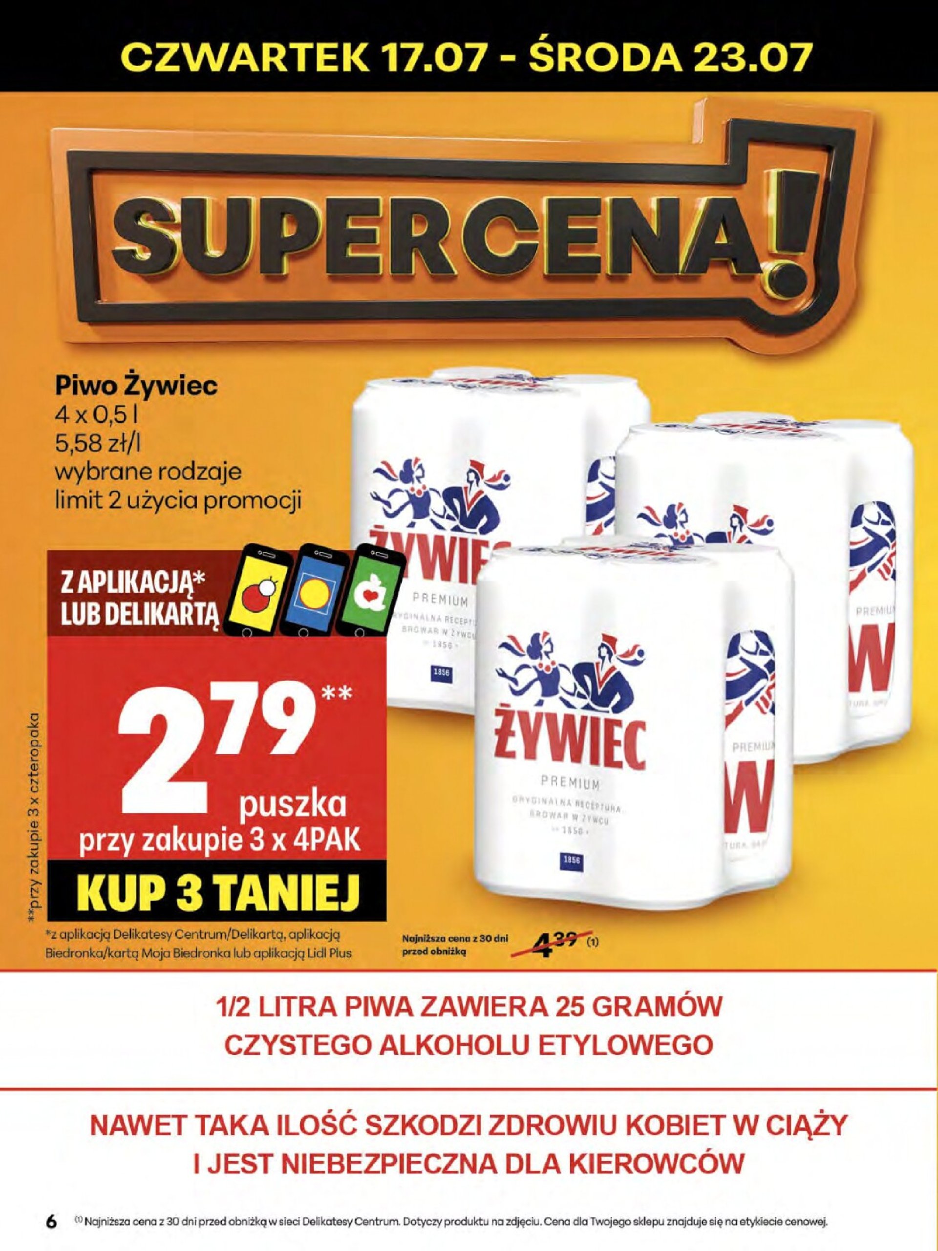 delikatesy-centrum - Gazetka Delikatesy Centrum ważna od 17.07. - 23.07. - page: 6