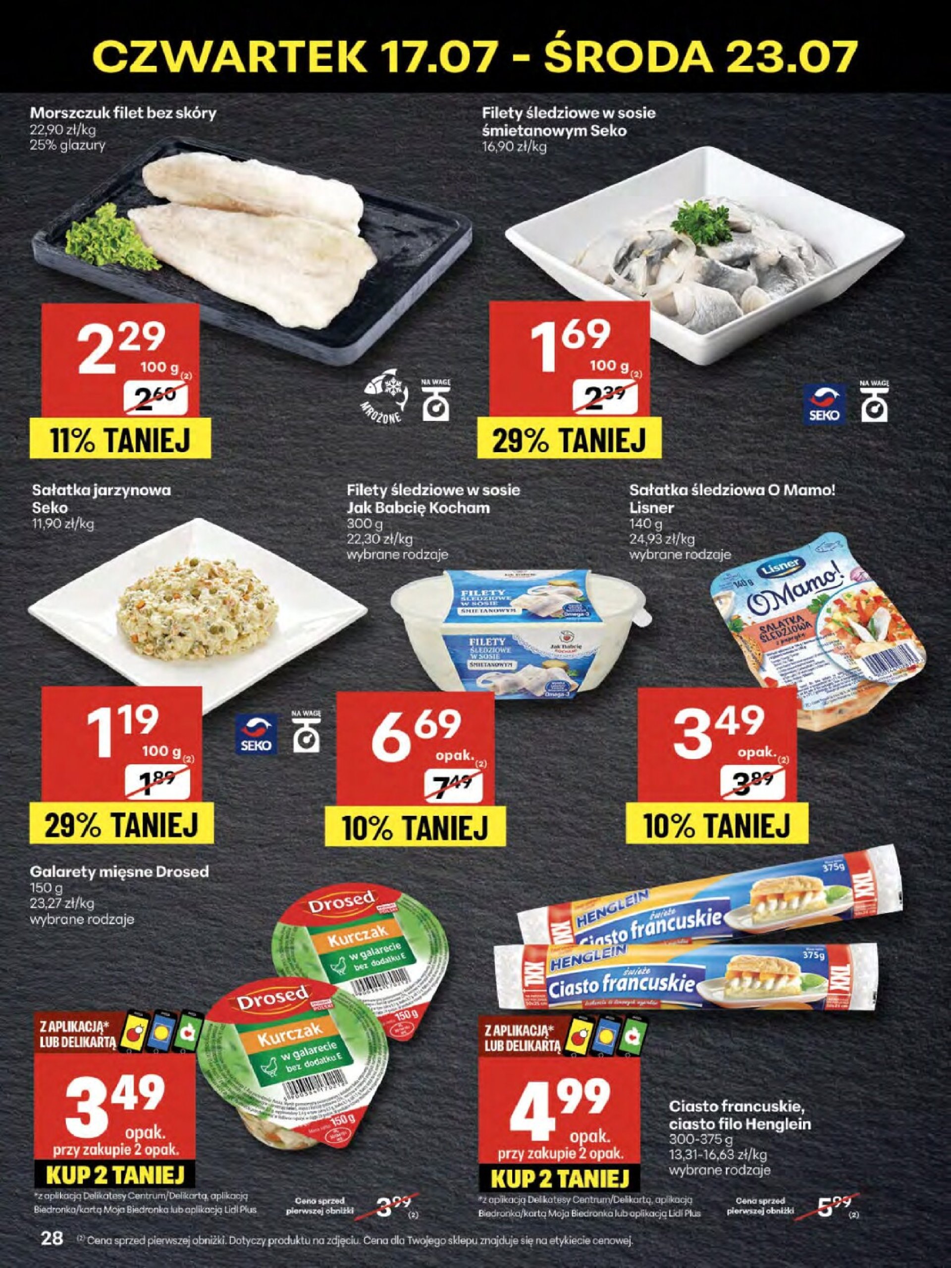 delikatesy-centrum - Gazetka Delikatesy Centrum ważna od 17.07. - 23.07. - page: 28