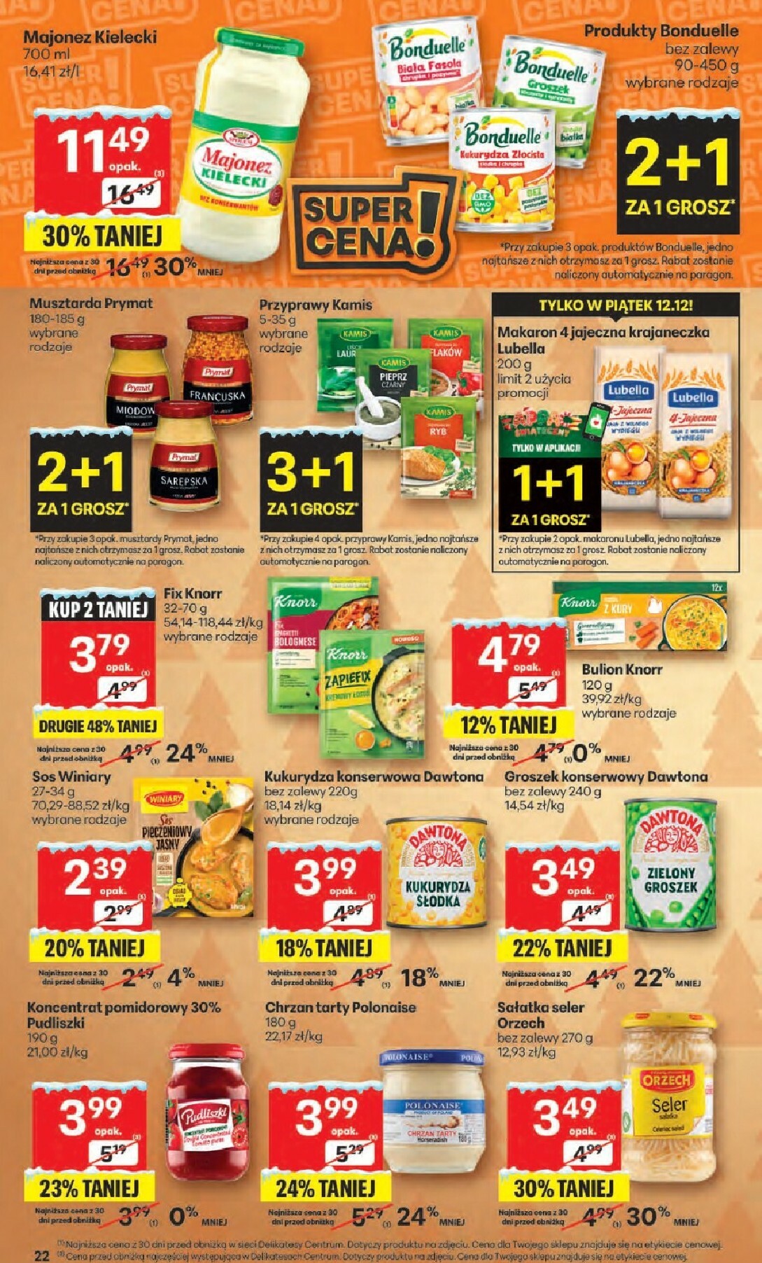delikatesy-centrum - Gazetka Delikatesy Centrum - ważna od 11.12. do 17.12. - page: 22