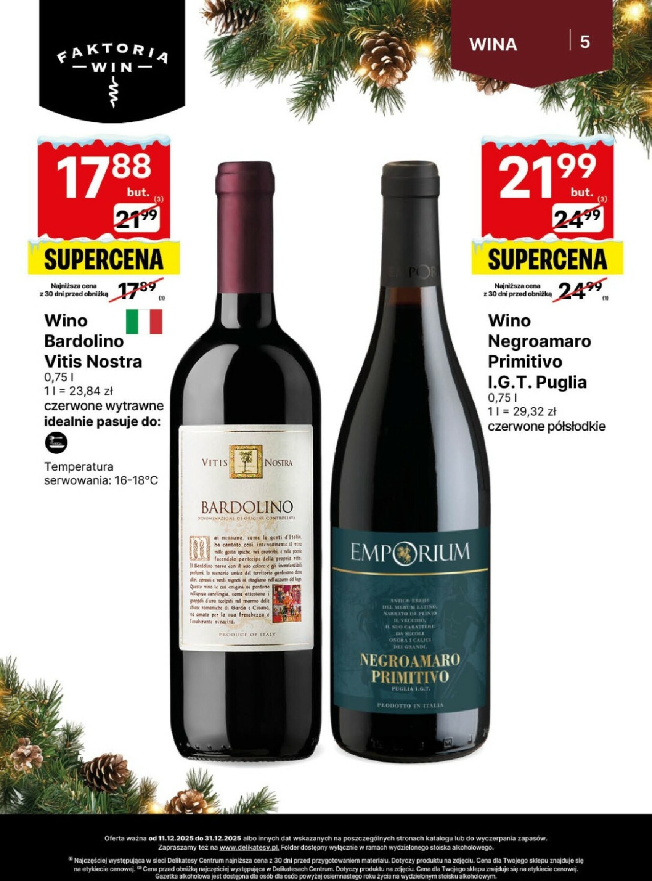 delikatesy-centrum - Gazetka Delikatesy Centrum - DeliBarek - ważna od 11.12. do 31.12. - page: 5