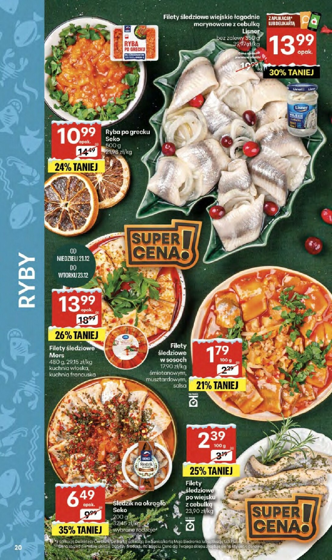 delikatesy-centrum - Gazetka Delikatesy Centrum - ważna od 18.12. do 23.12. - page: 20