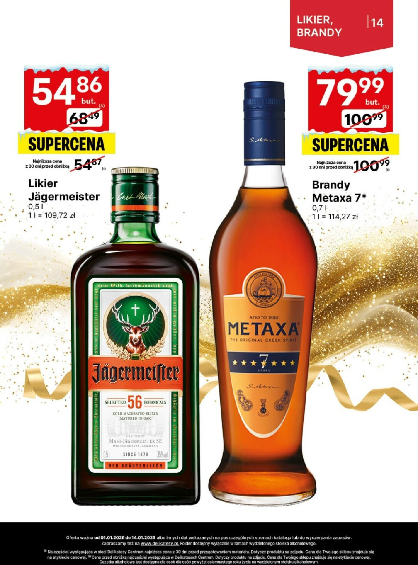 delikatesy-centrum - Gazetka Delikatesy Centrum - Delibarek - ważna od 01.01. do 14.01. - page: 14