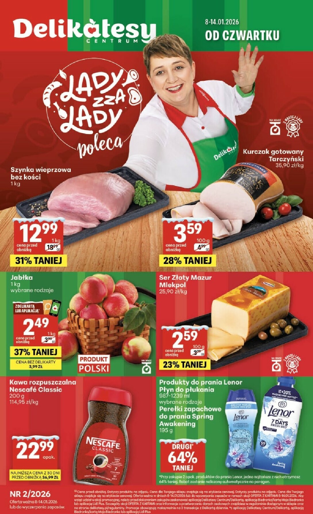delikatesy-centrum - Gazetka Delikatesy Centrum - ważna od 08.01. do 14.01.