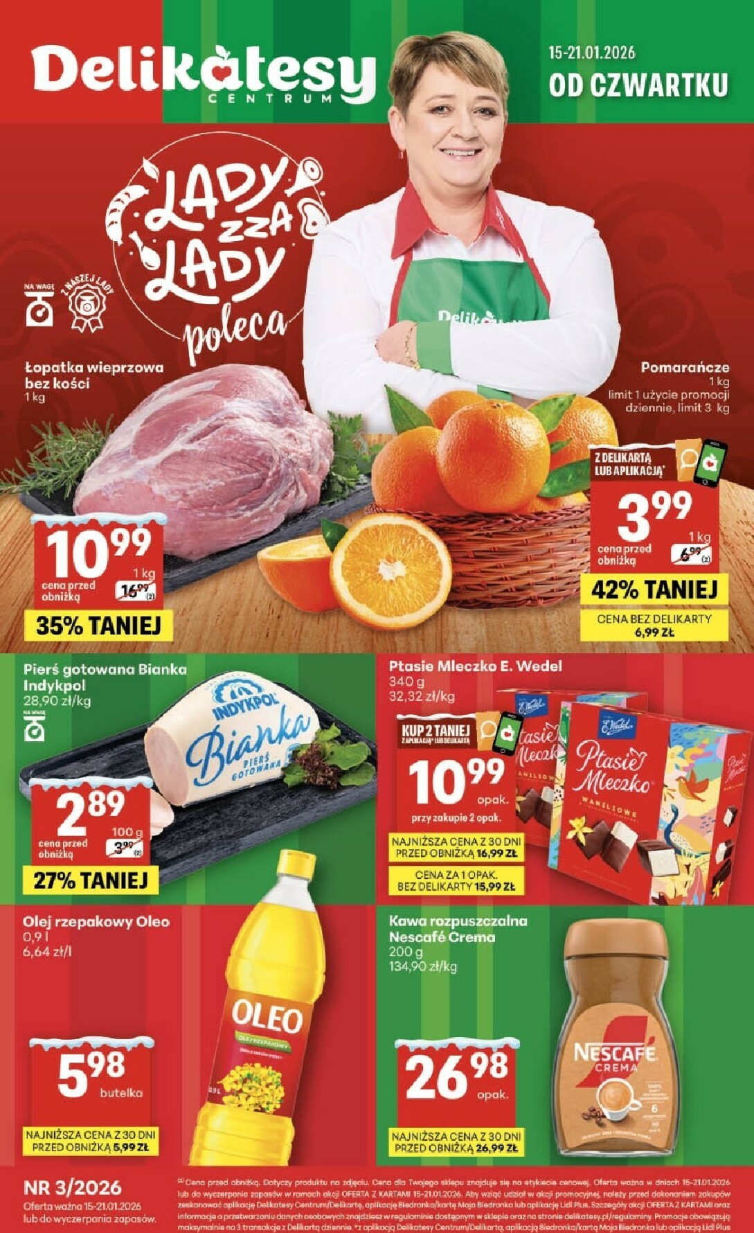 delikatesy-centrum - Gazetka Delikatesy Centrum - ważna od 15.01. do 21.01.