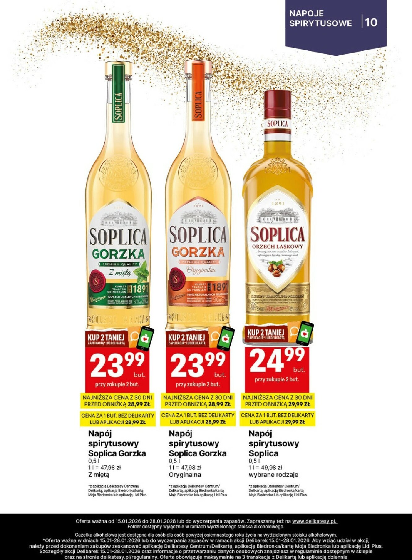 delikatesy-centrum - Gazetka Delikatesy Centrum - Delibarek - ważna od 15.01. do 28.01. - page: 10