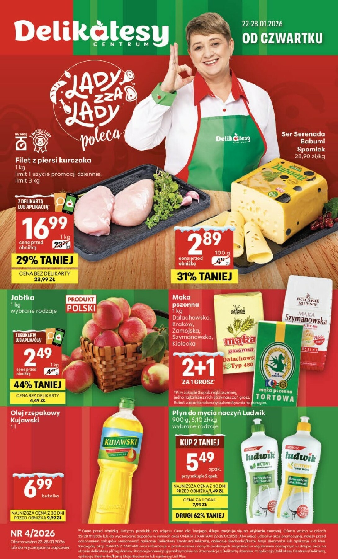 delikatesy-centrum - Gazetka Delikatesy Centrum - ważna od 22.01. do 28.01.