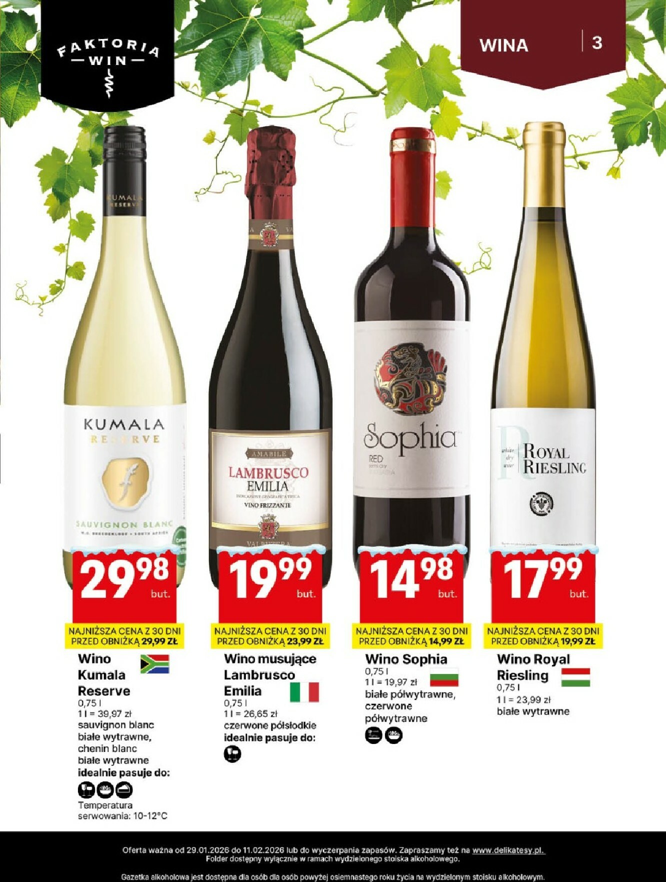 delikatesy-centrum - Gazetka Delikatesy Centrum - Delibarek - ważna od 29.01. do 11.02. - page: 3