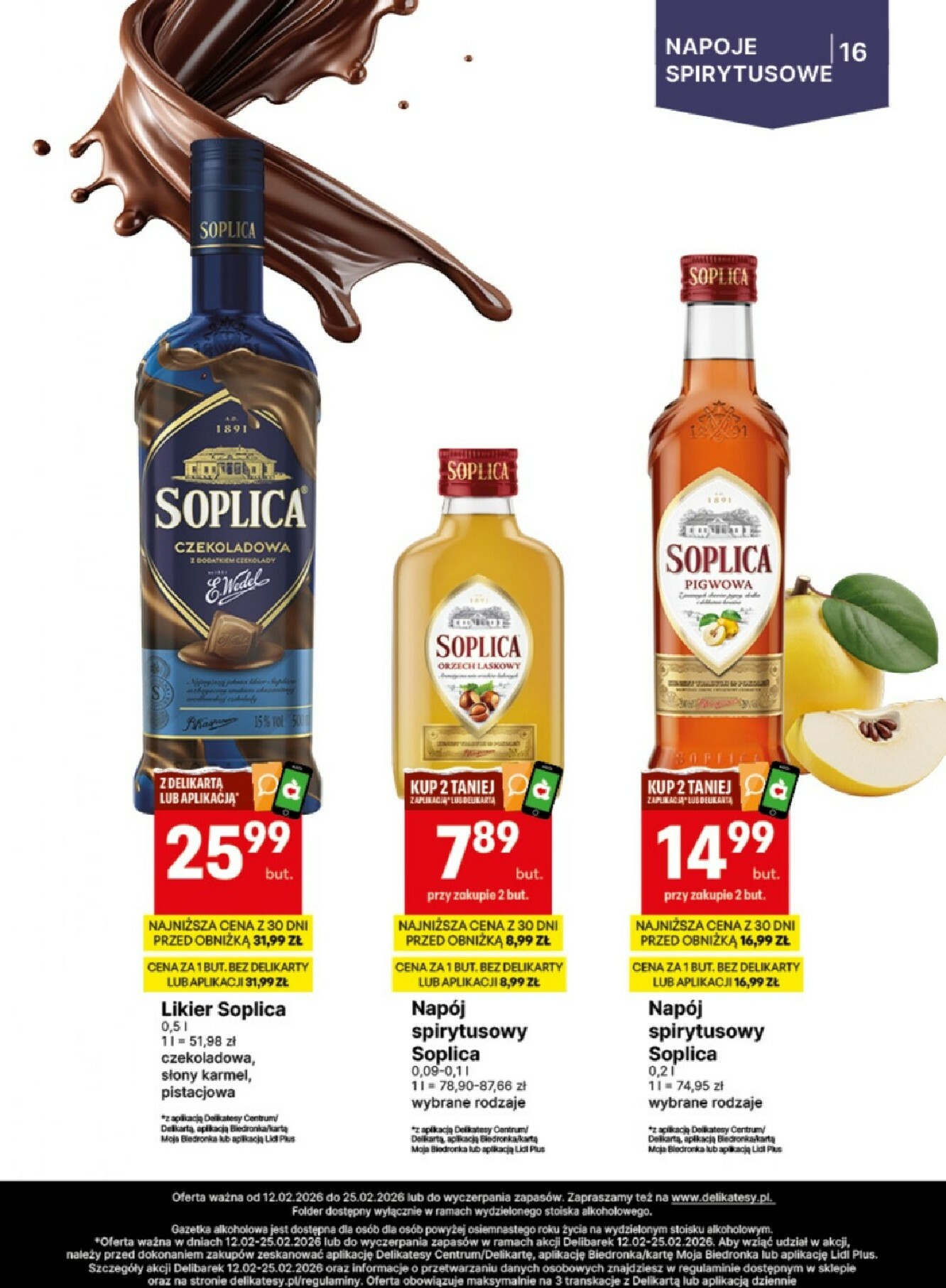 delikatesy-centrum - Gazetka Delikatesy Centrum - Delibarek - ważna od 12.02.2026 do 25.02.2026 - page: 16