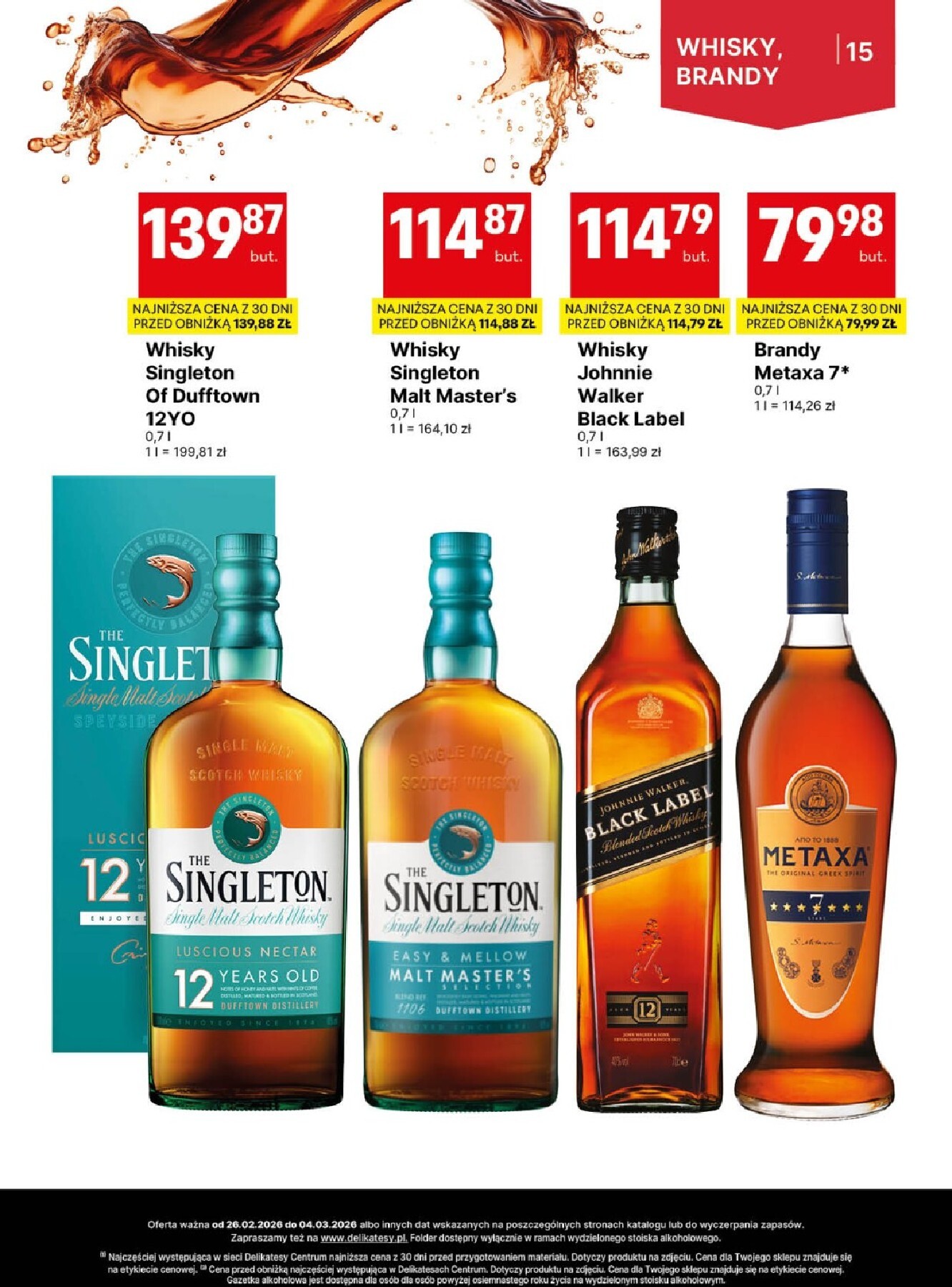 delikatesy-centrum - Gazetka Delikatesy Centrum - Delibarek - ważna od 26.02.2026 do 04.03.2026 - page: 15