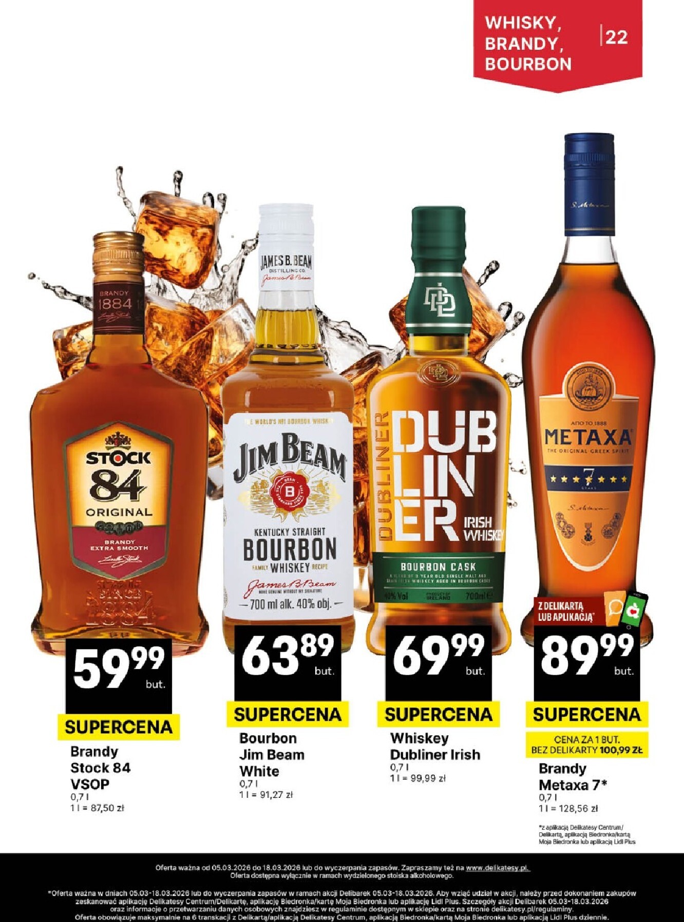 delikatesy-centrum - Gazetka Delikatesy Centrum - Delibarek - ważna od 05.03.2026 do 18.03.2026 - page: 22