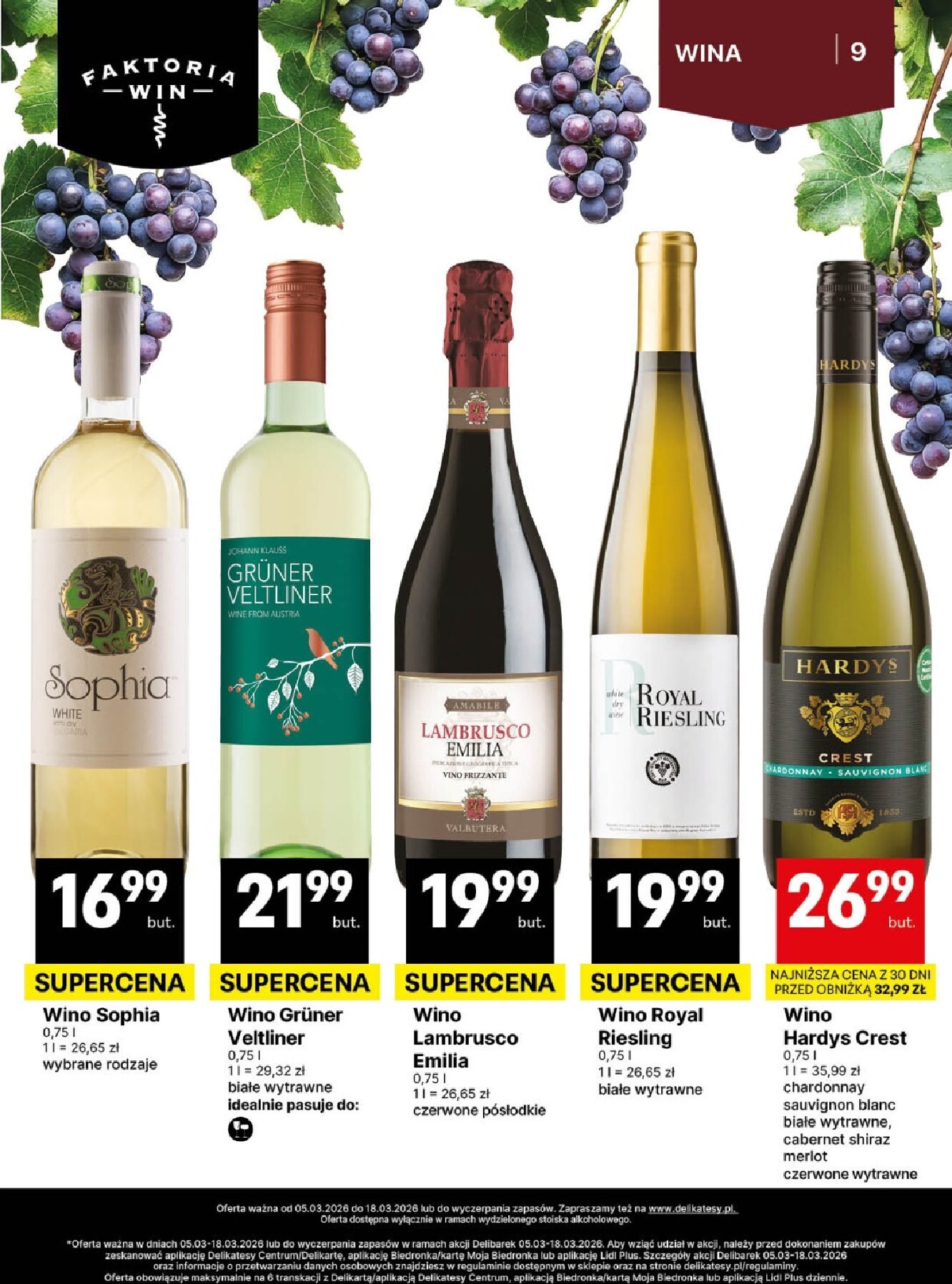 delikatesy-centrum - Gazetka Delikatesy Centrum - Delibarek - ważna od 05.03.2026 do 18.03.2026 - page: 9
