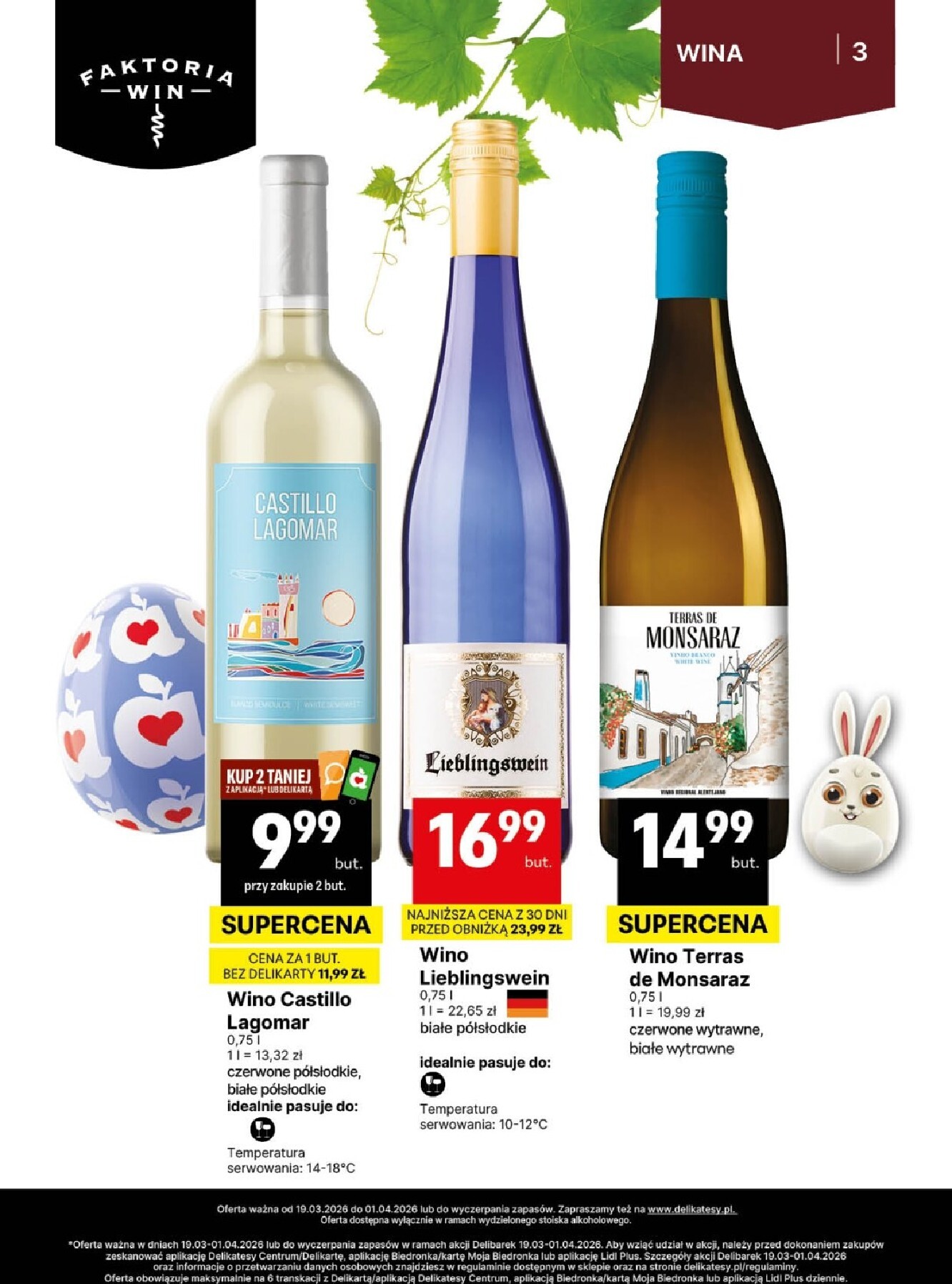 delikatesy-centrum - Gazetka Delikatesy Centrum - Delibarek - ważna od 19.03.2026 do 01.04.2026 - page: 3