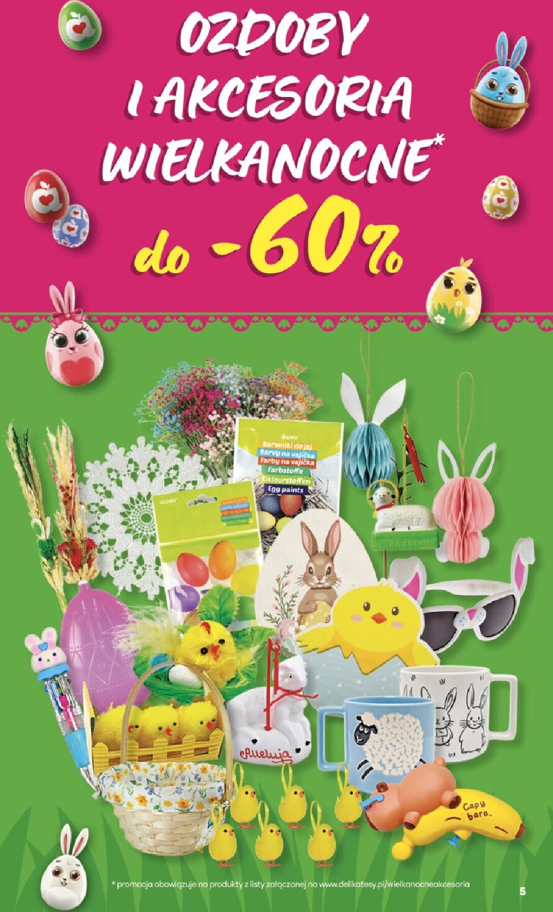 delikatesy-centrum - Gazetka Delikatesy Centrum - ważna od 26.03.2026 do 01.04.2026 - page: 5