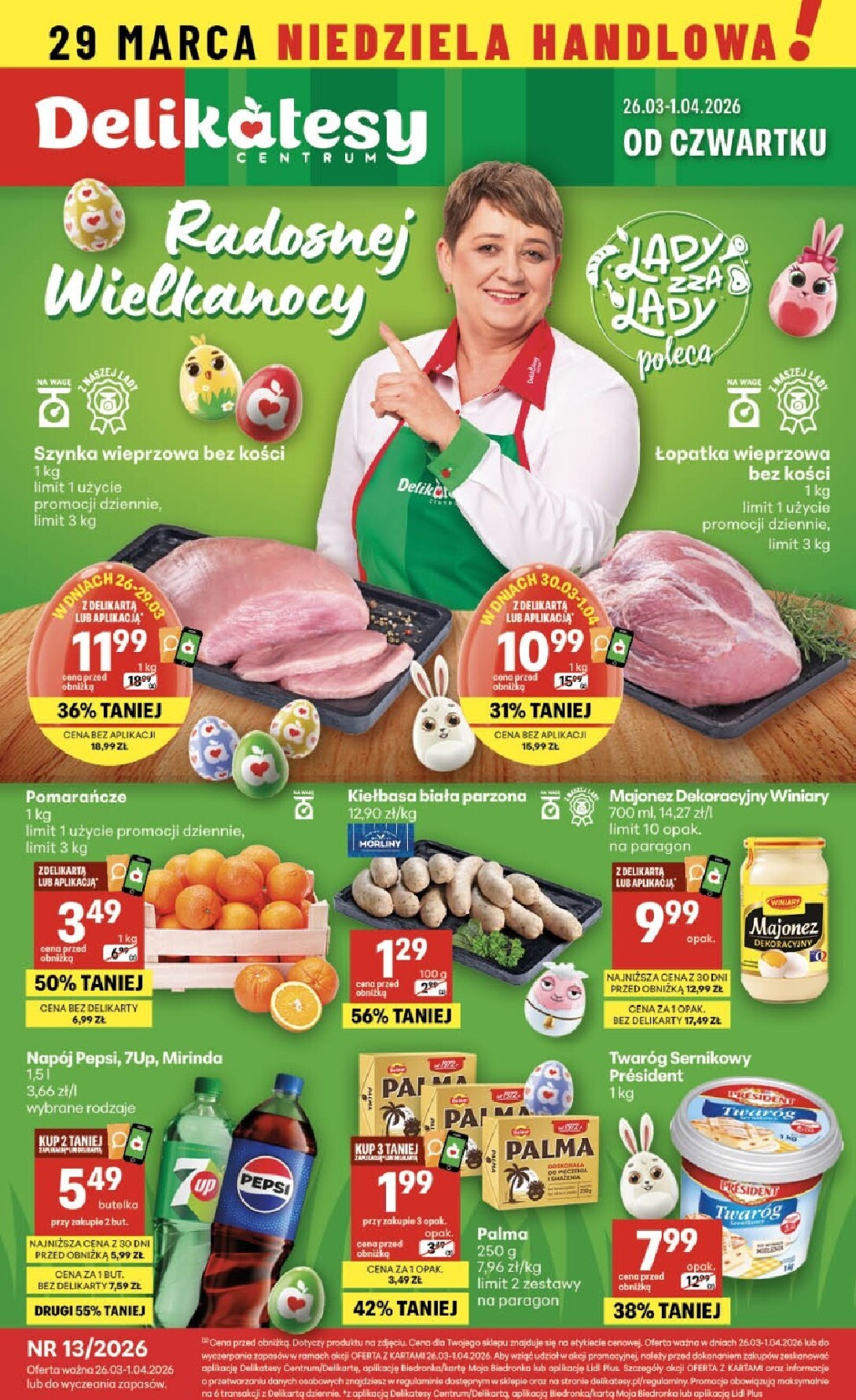 delikatesy-centrum - Gazetka Delikatesy Centrum - ważna od 26.03.2026 do 01.04.2026