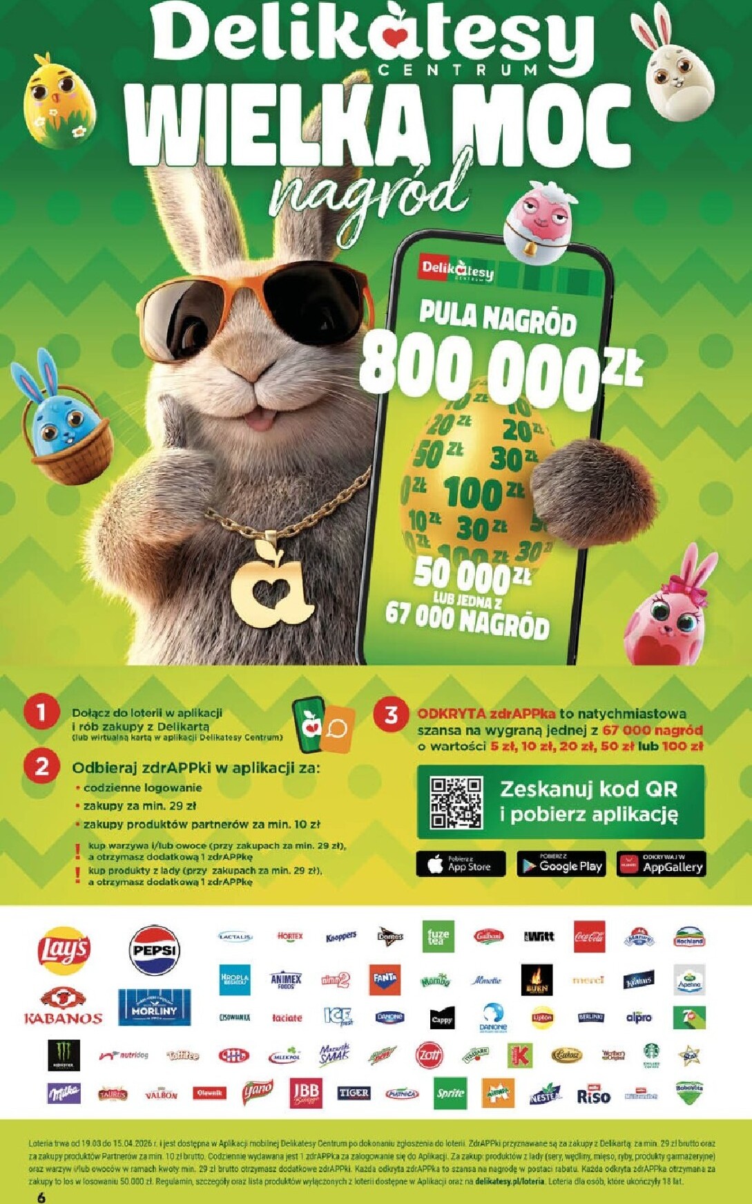 delikatesy-centrum - Gazetka Delikatesy Centrum - ważna od 26.03.2026 do 01.04.2026 - page: 6